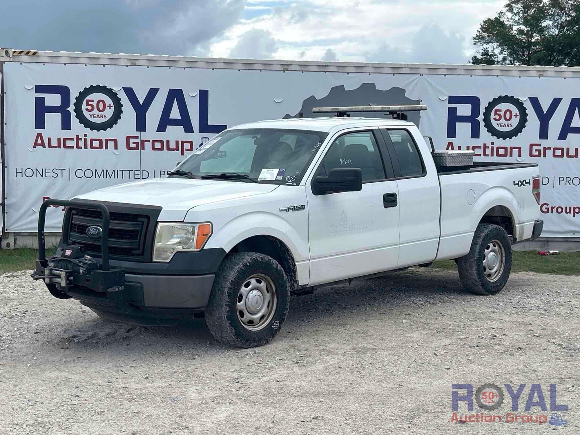 2013 Ford F-150 4x4 Ext. Cab Pickup Truck (A48081)