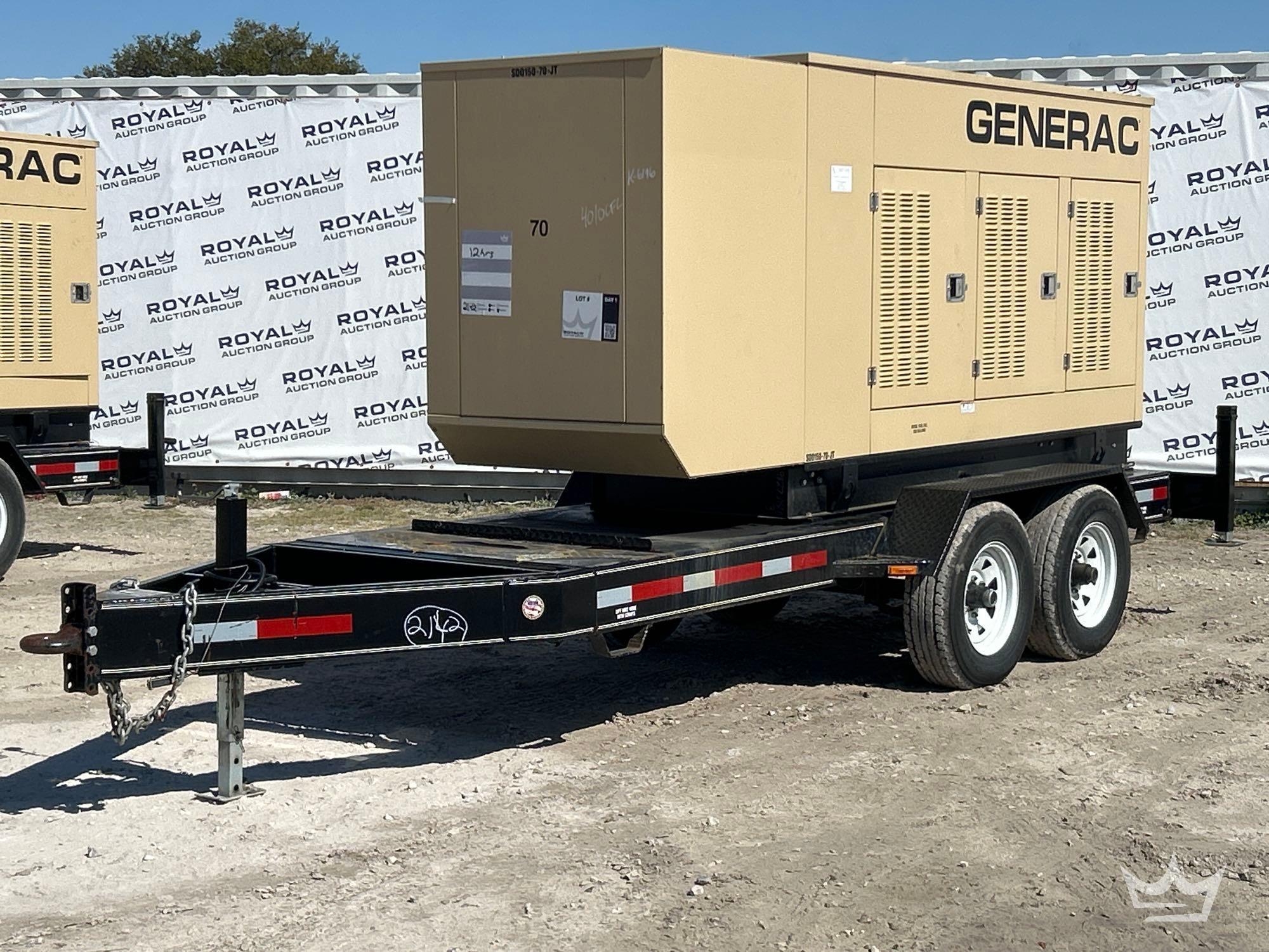 2006 Generac SD0150 187kVA T/A Towable Diesel Generator (A61572)