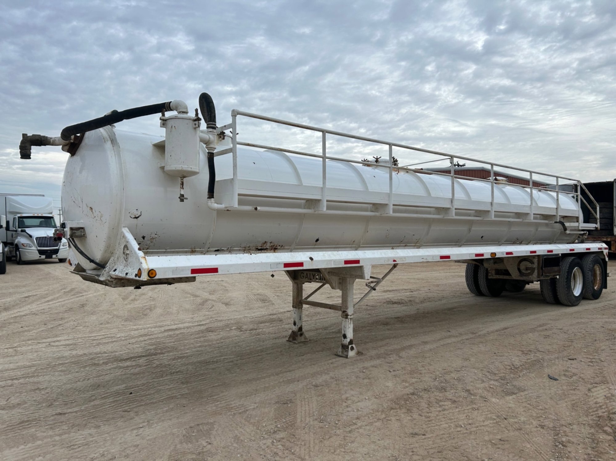 2013 GALYEAN 130 BBL VACUUM TRAILER (A58214)