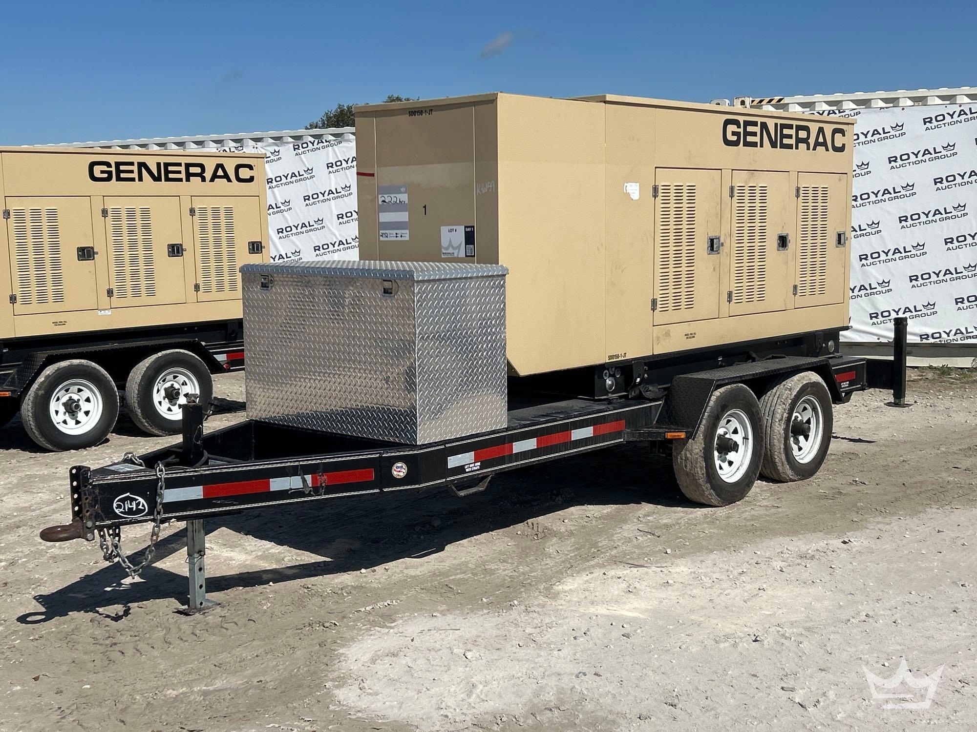 2006 Generac SD0150 187kVA T/A Towable Diesel Generator (A61572)
