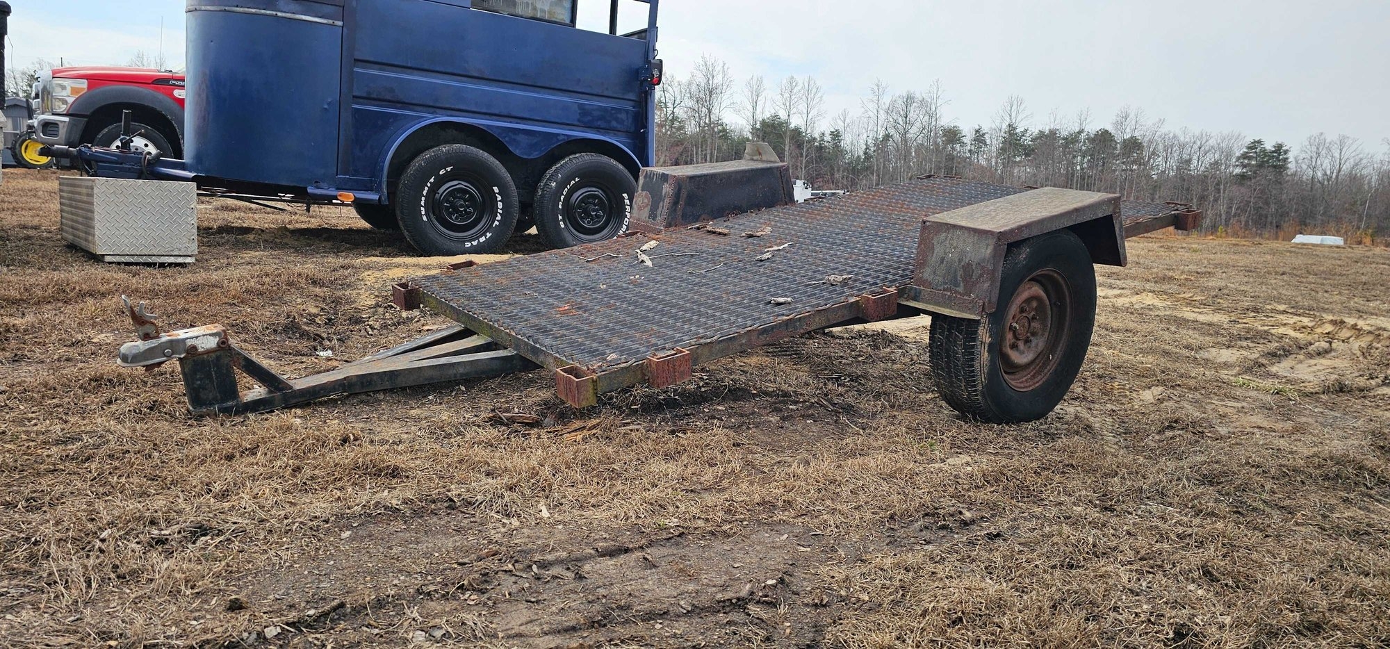 4x9 Homemade Utility Trailer (A62613)