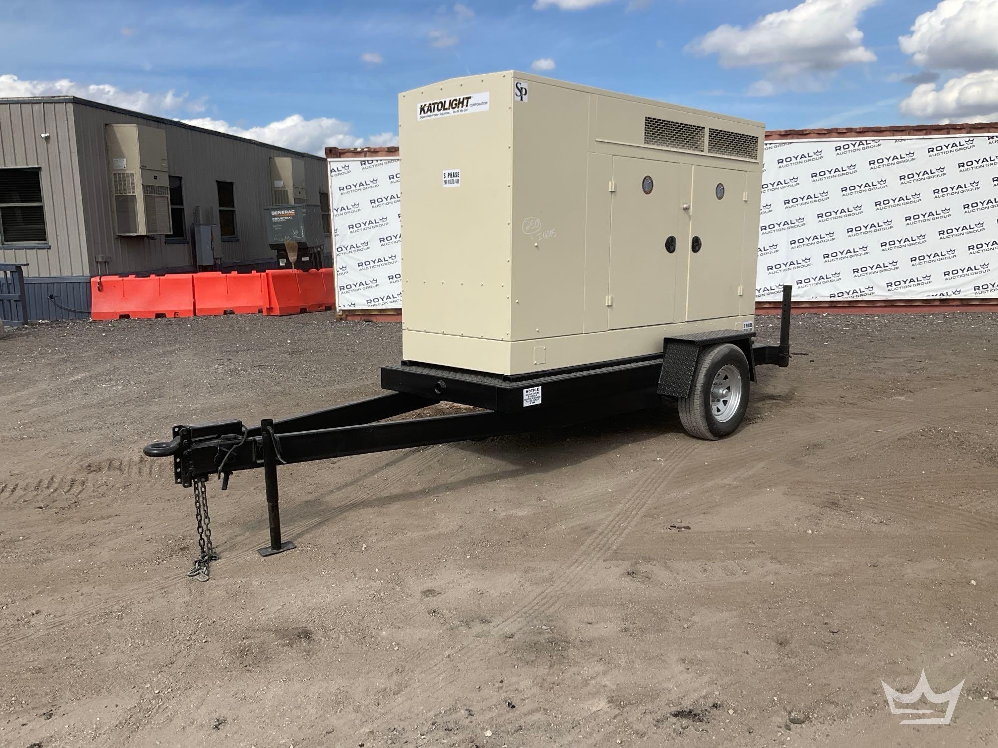 Katolight SED60FJJ4 75kVA Towable Diesel Generator (A61567)