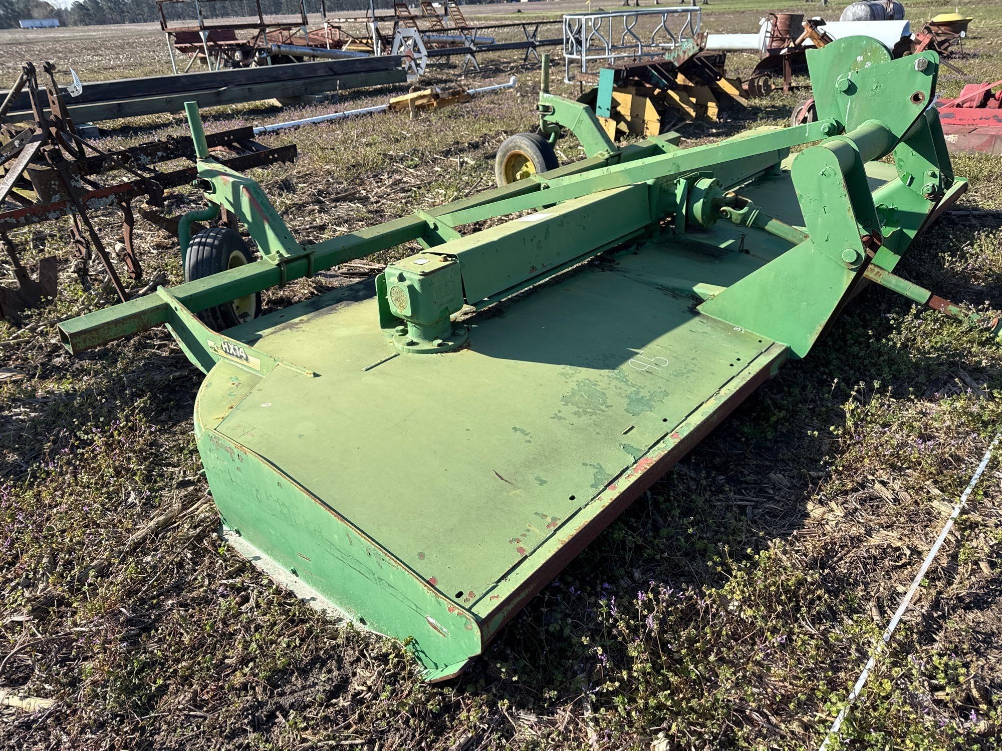 JOHN DEERE HX 14' ROTARY MOWER (A63291)