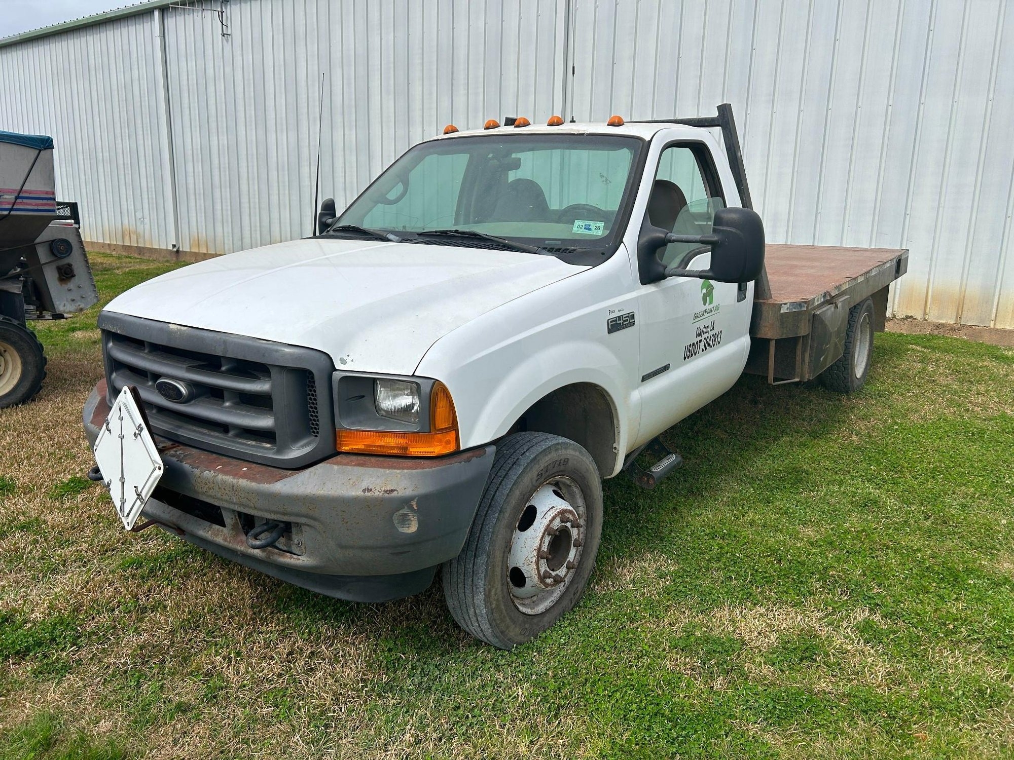 2001 Ford F-450 Super Duty Flatbed  7.3L Power Stroke Diesel (A63688)