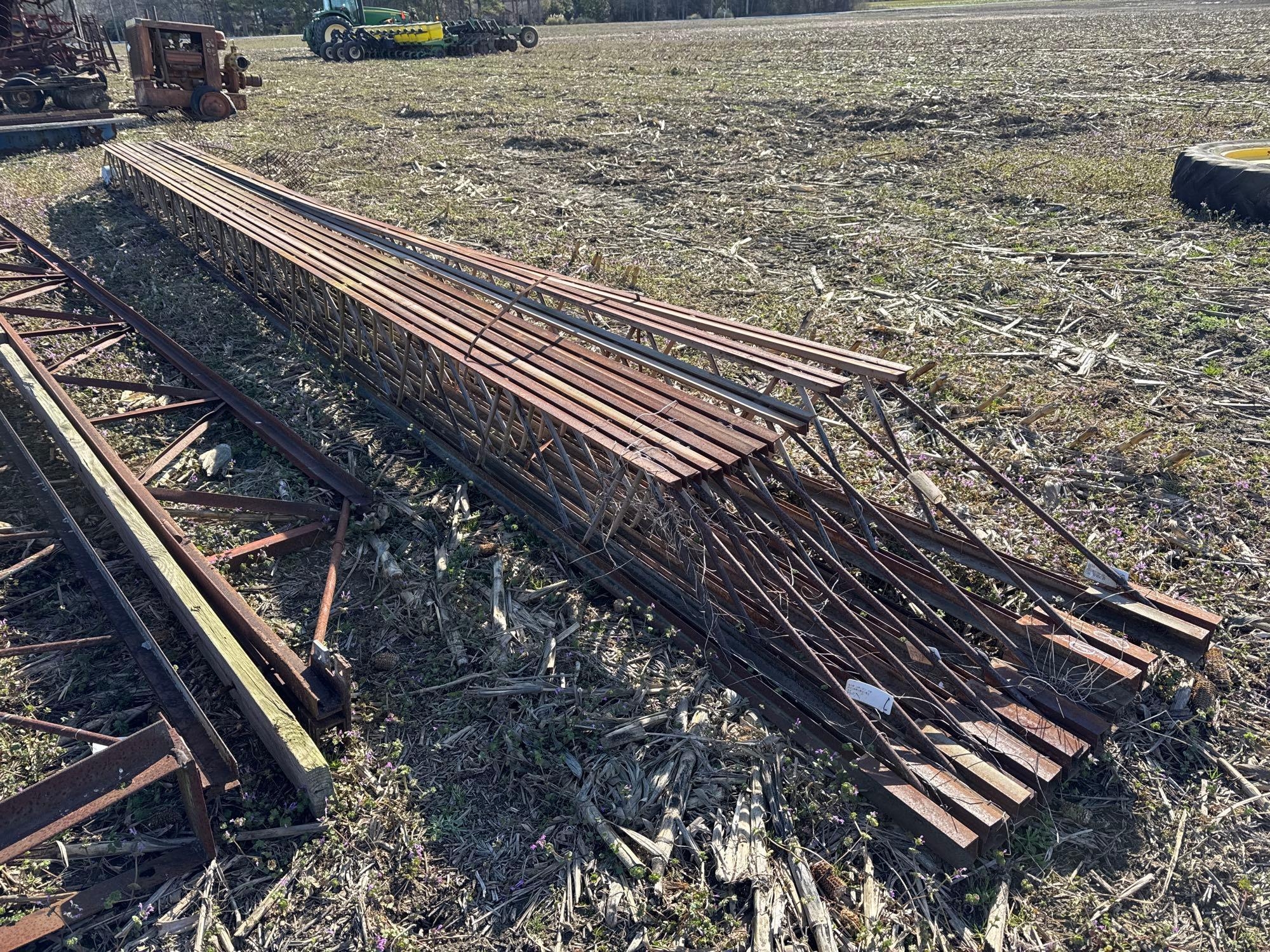 (8) BAR JOIST W/ ENGINEERING TAGS ATTACHED (A63291)