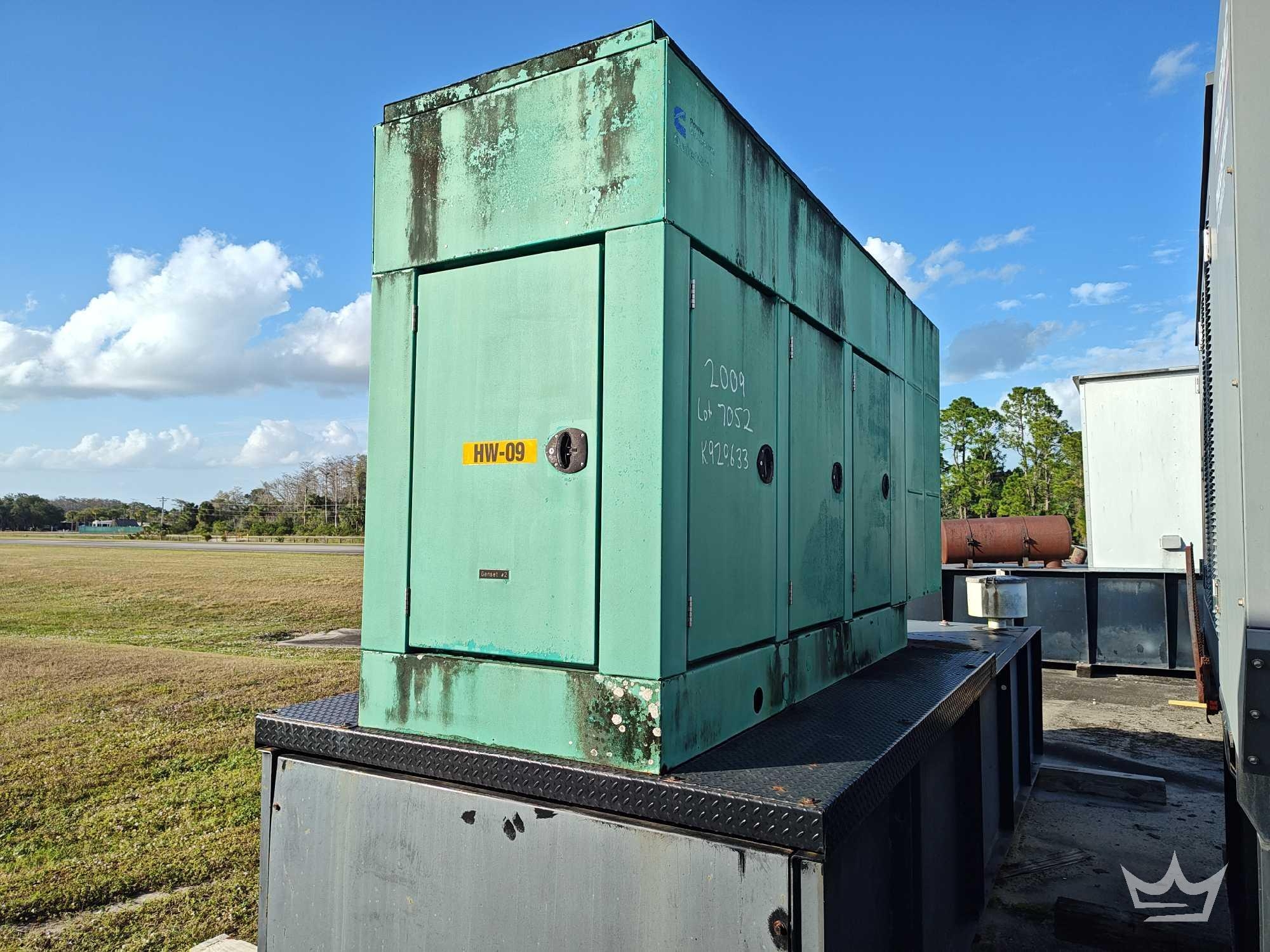 2009 Cummins DGFA-5764071 150kW Standby Diesel Generator (A61572)