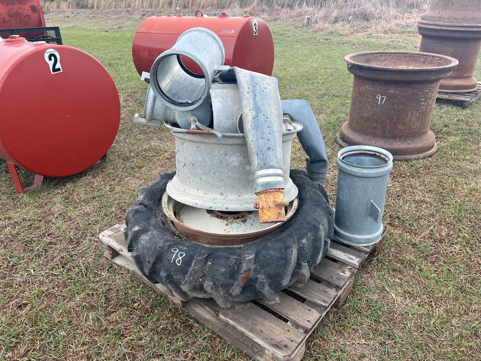 IRRIGATION FITTINGS, PIVOT WHEELS (A64276)