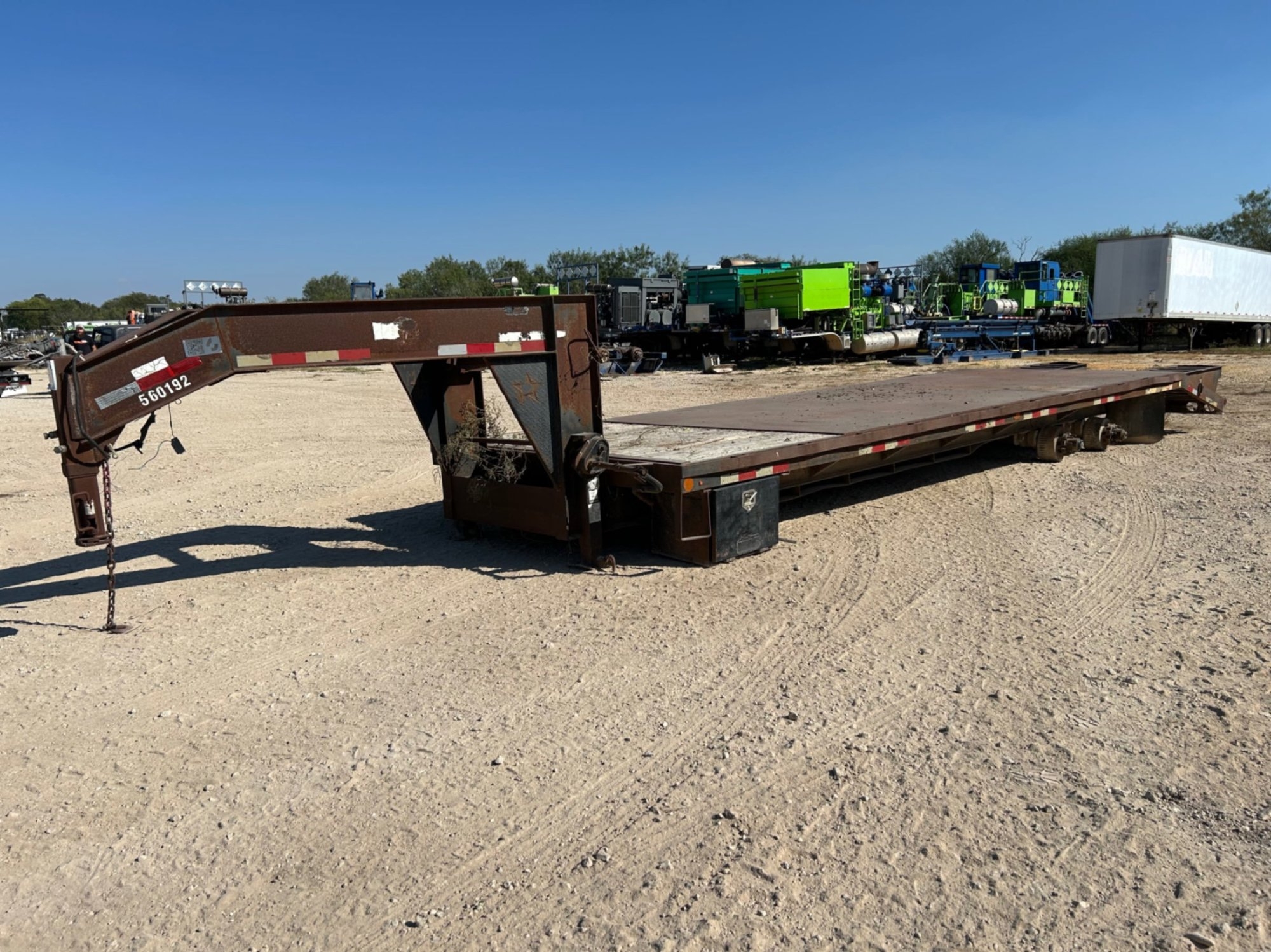 25 TANDEM DUAL GOOSENECK TRAILER (A58214)