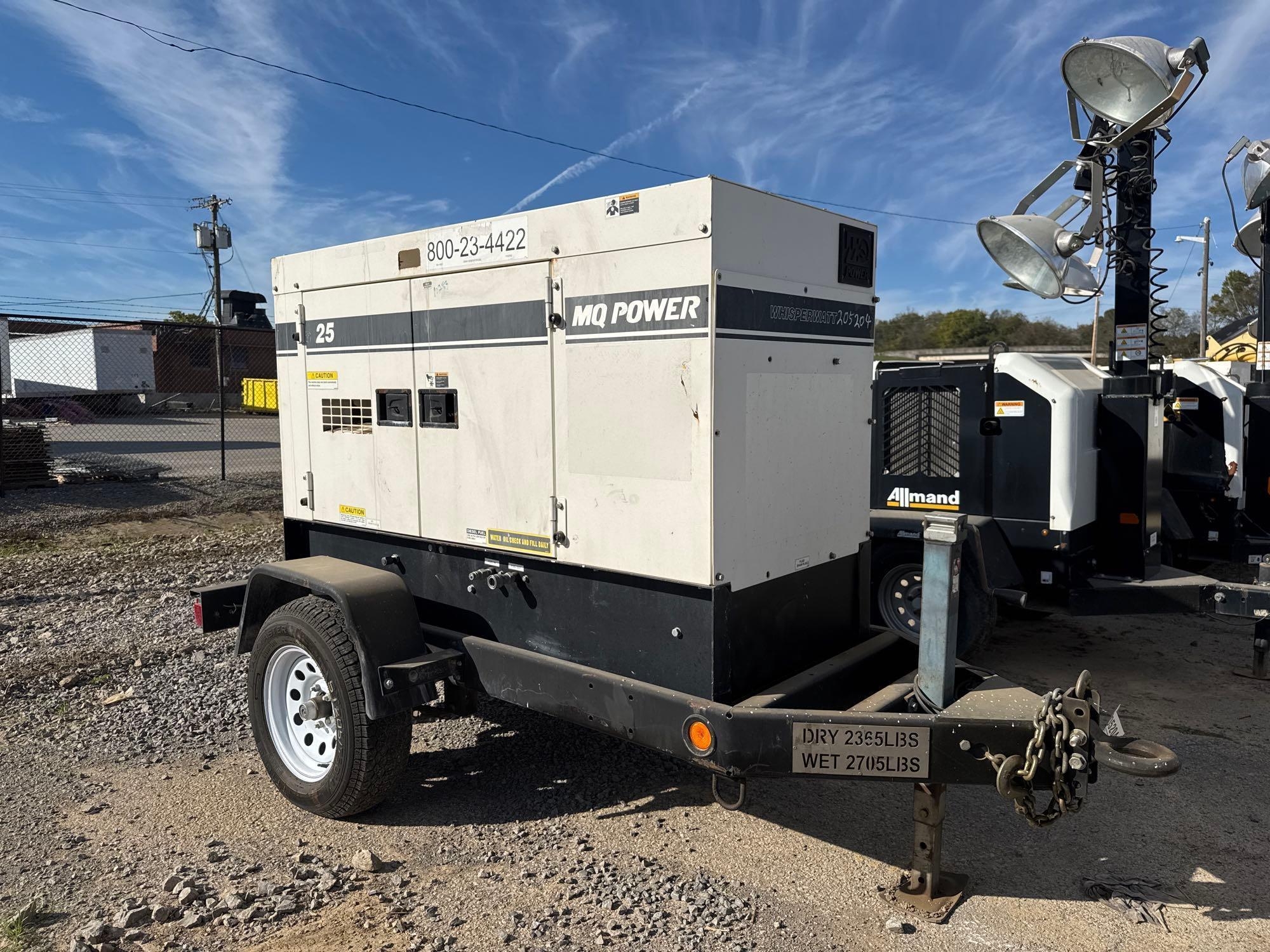 MULTIQUIP WHISPERWATT MQ POWER 25 GENERATOR (A52706)