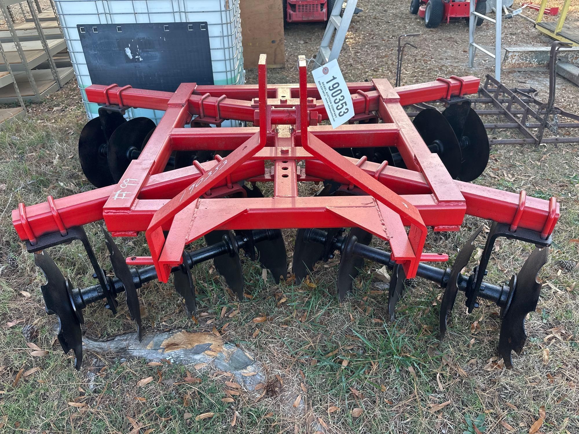 20 BLADE DISC HARROW, 3PT (A52708)