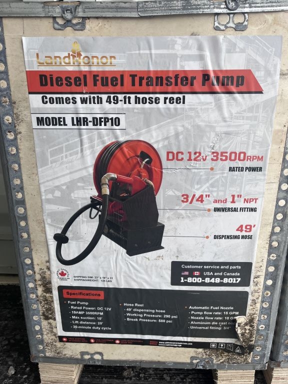 NEW Landhonor Diesel Fuel Transfer Pump (A62679)