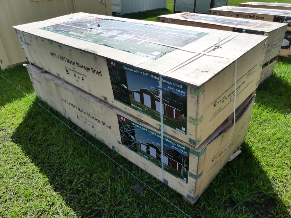 42'x30' Metal Storage Shed (A53316)