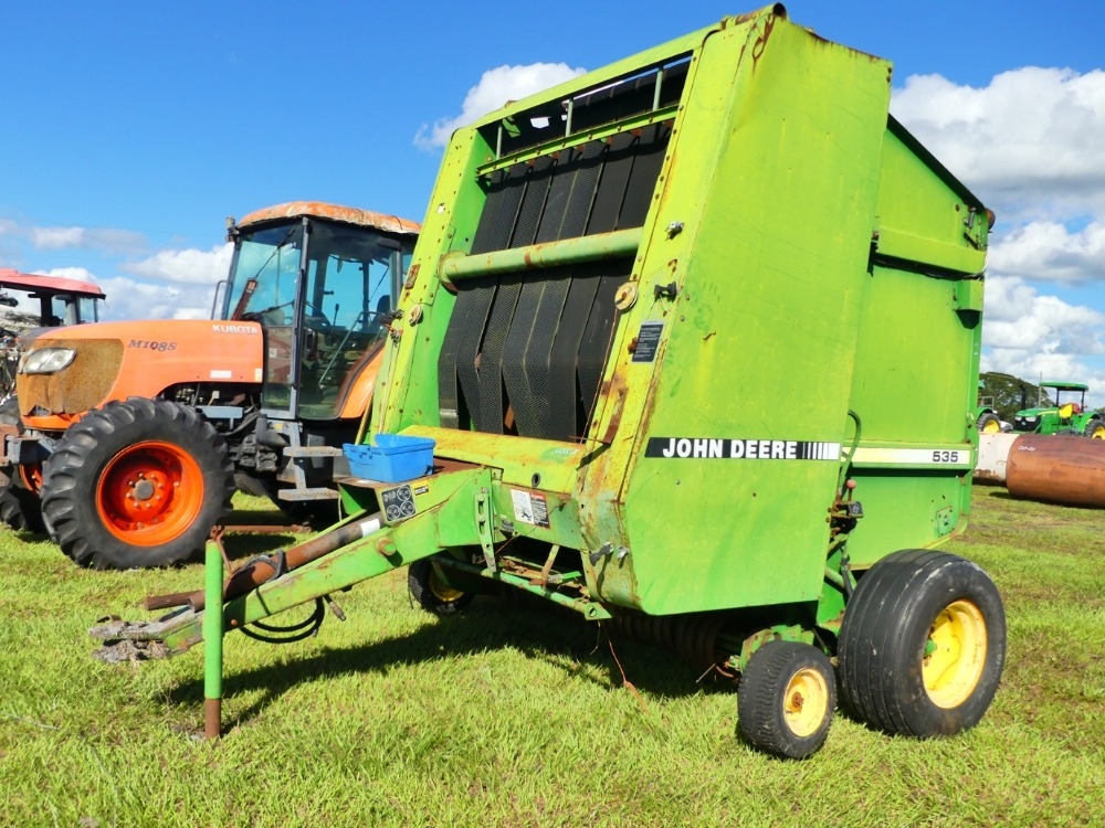 John Deere 535 Round Hay Baler (A53314)