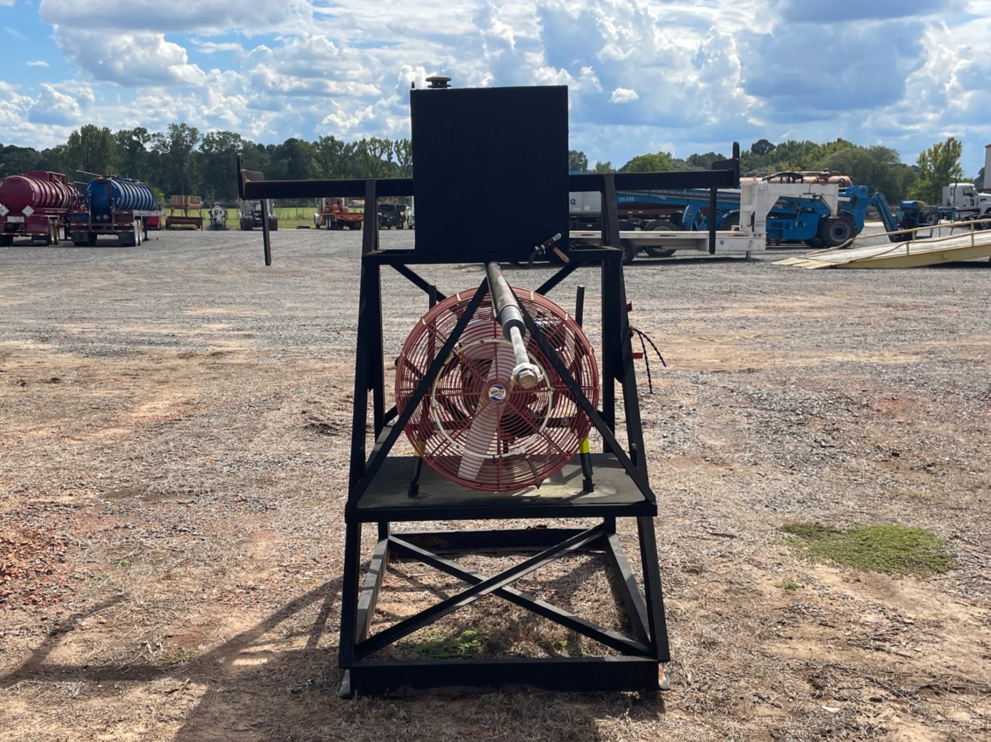 VENTRY FAN / BRUSH BURNING SKID (A55745)