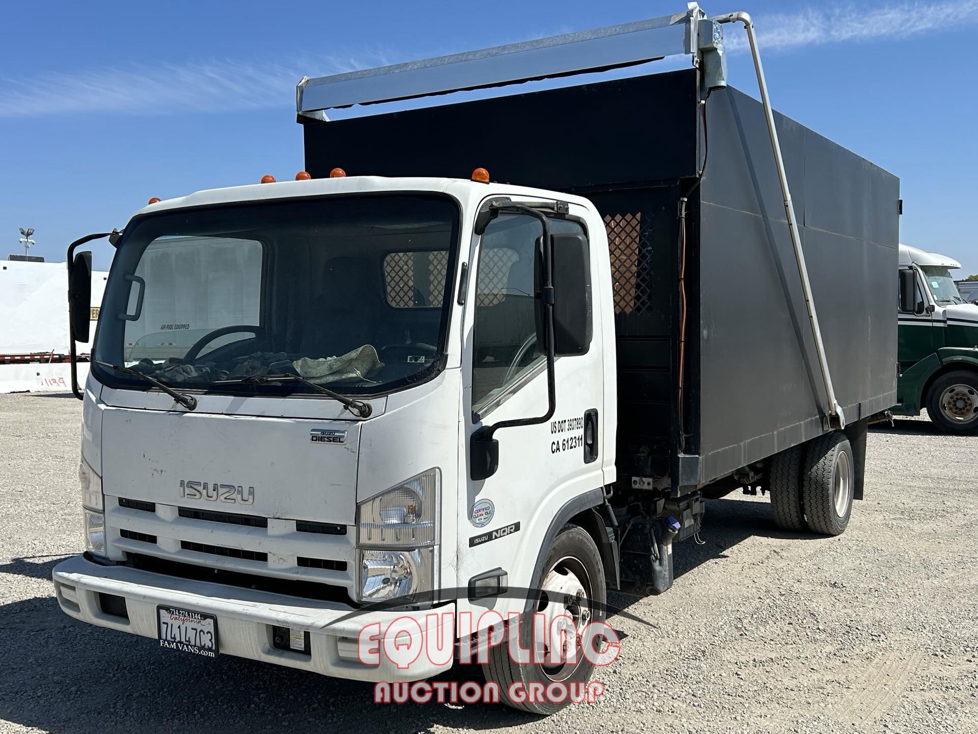 2013 ISUZU NQR 12FT DUMP TRUCK (A45679)