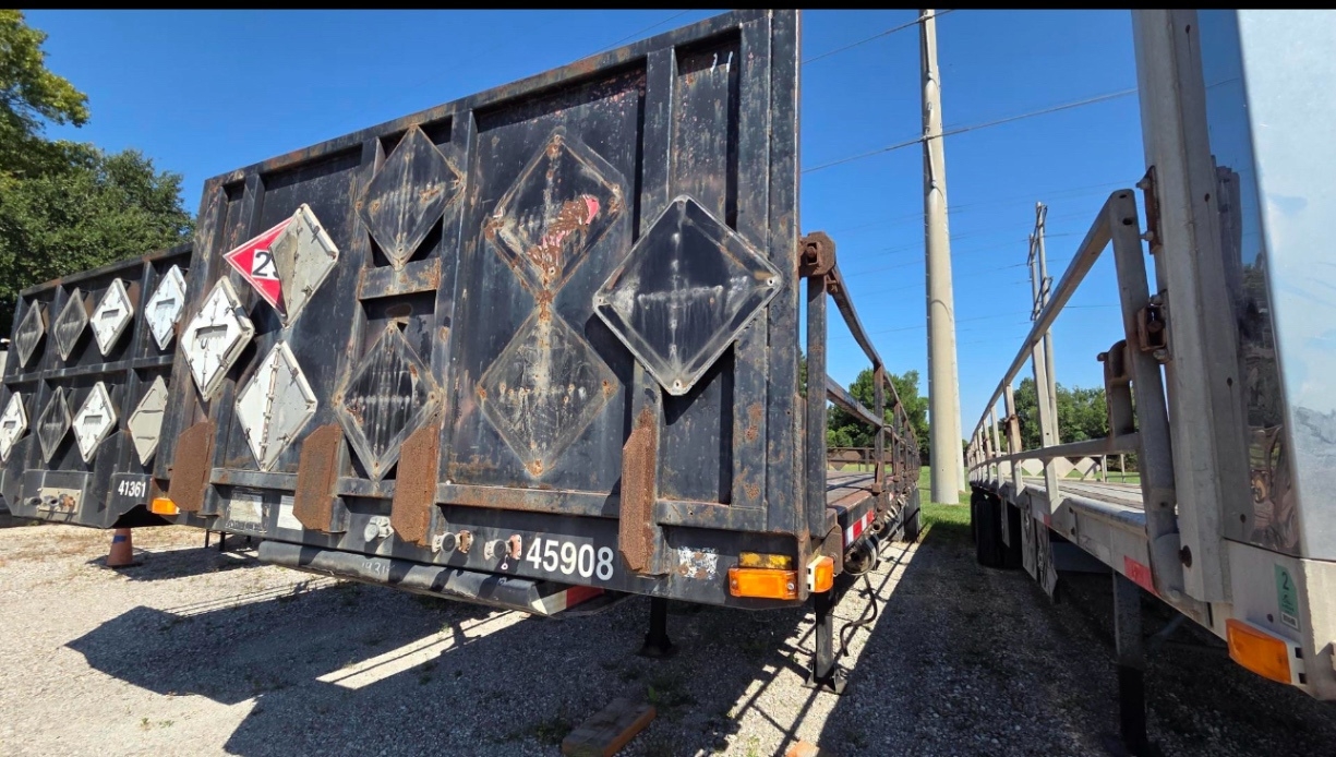 2007 TRANSCRAFT 48FT. FLATBED TRAILER (A55745)