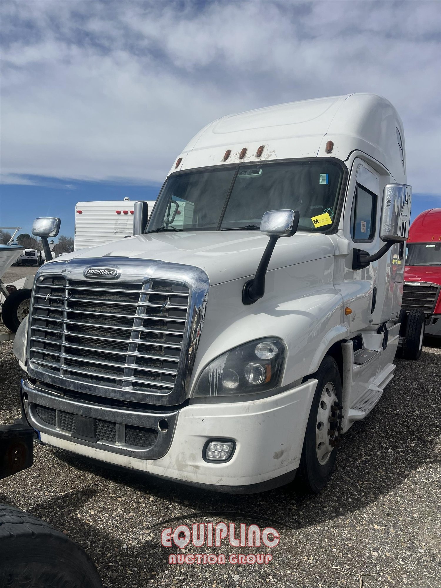 2017 FREIGHTLINER CASCADIA 6X4 T/A SLEEPER TRUCK TRACTOR (A69167)