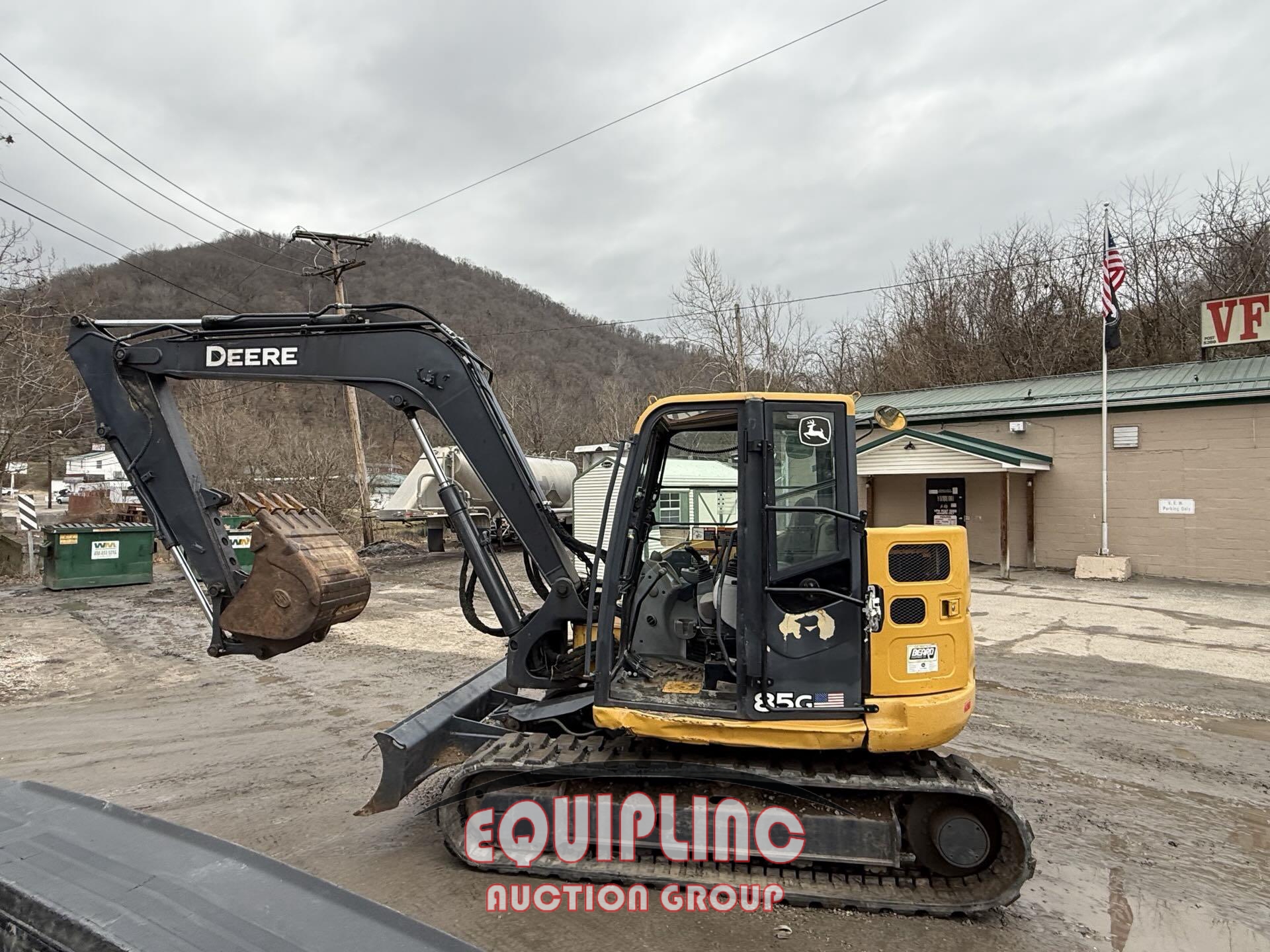 2017 JOHN DEERE 85G MINI EXCAVATOR (A59914)