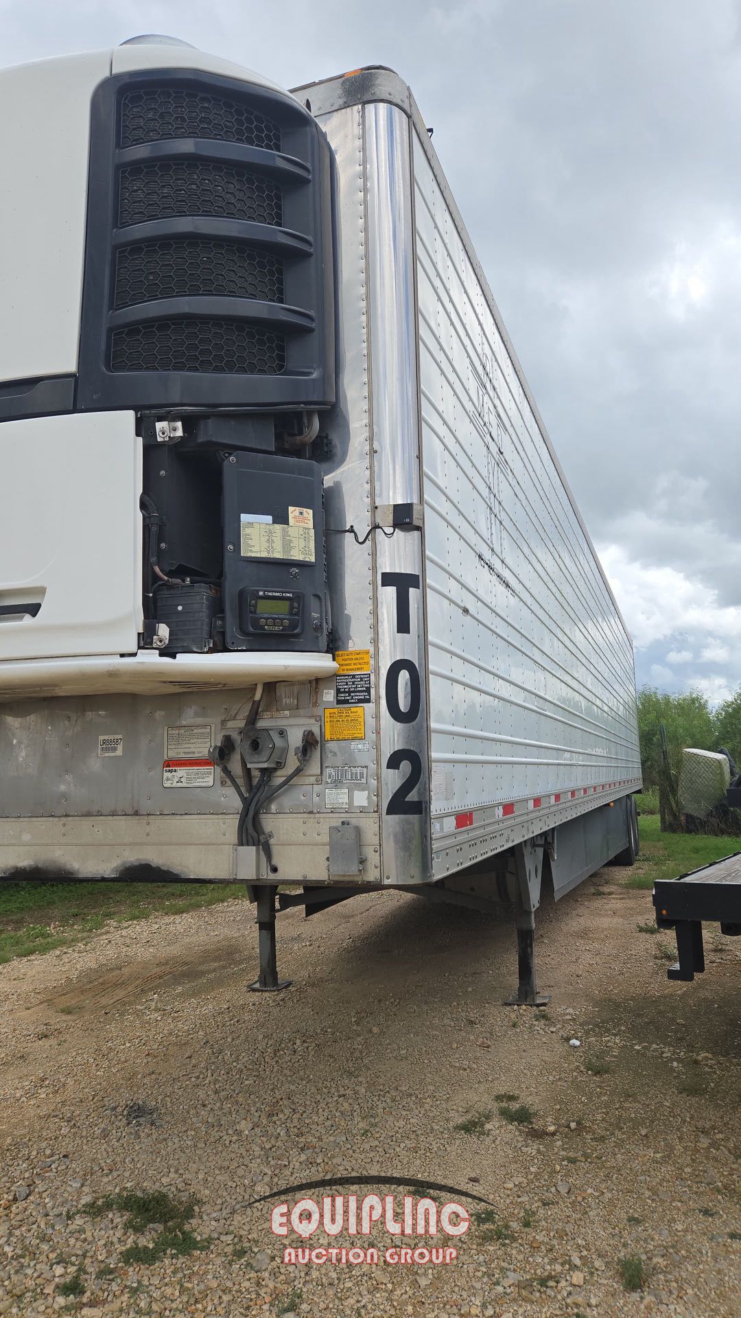 2016 UTILITY 53FT REEFER TRAILER (A54607)