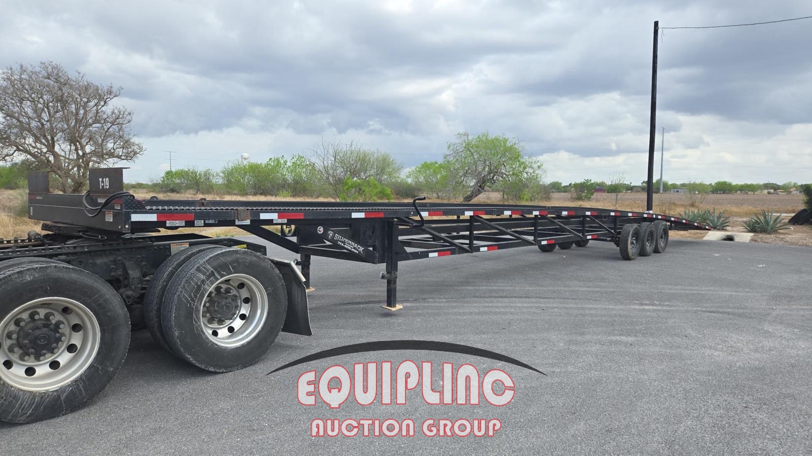 2024 SILVERBACK 53CH3A TRI/A CAR TRAILER (A59914)