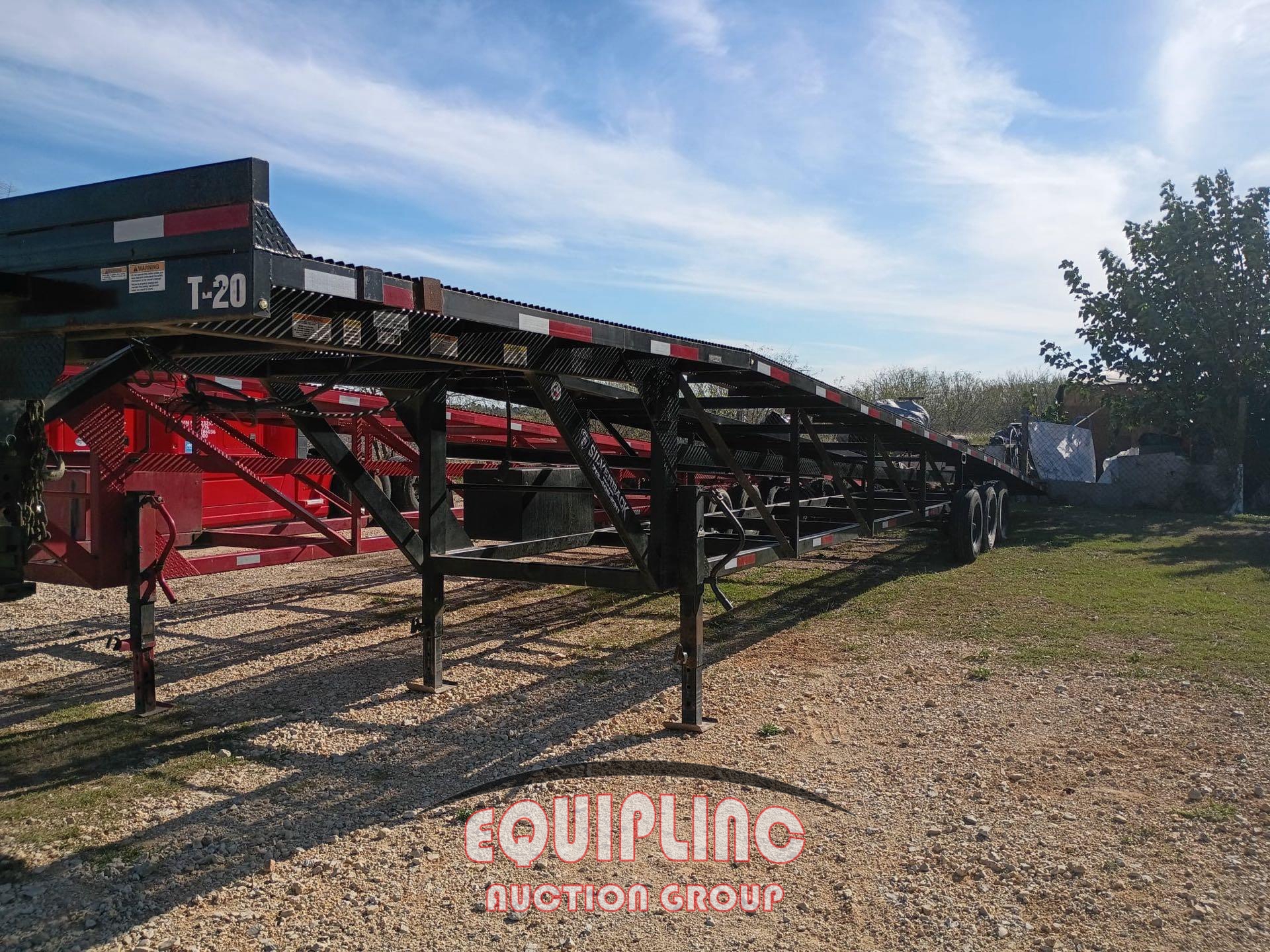 2024 SILVERBACK SB50WCH 50FT TRI/A GOOSENECK CAR HAULER TRAILER (A59910)