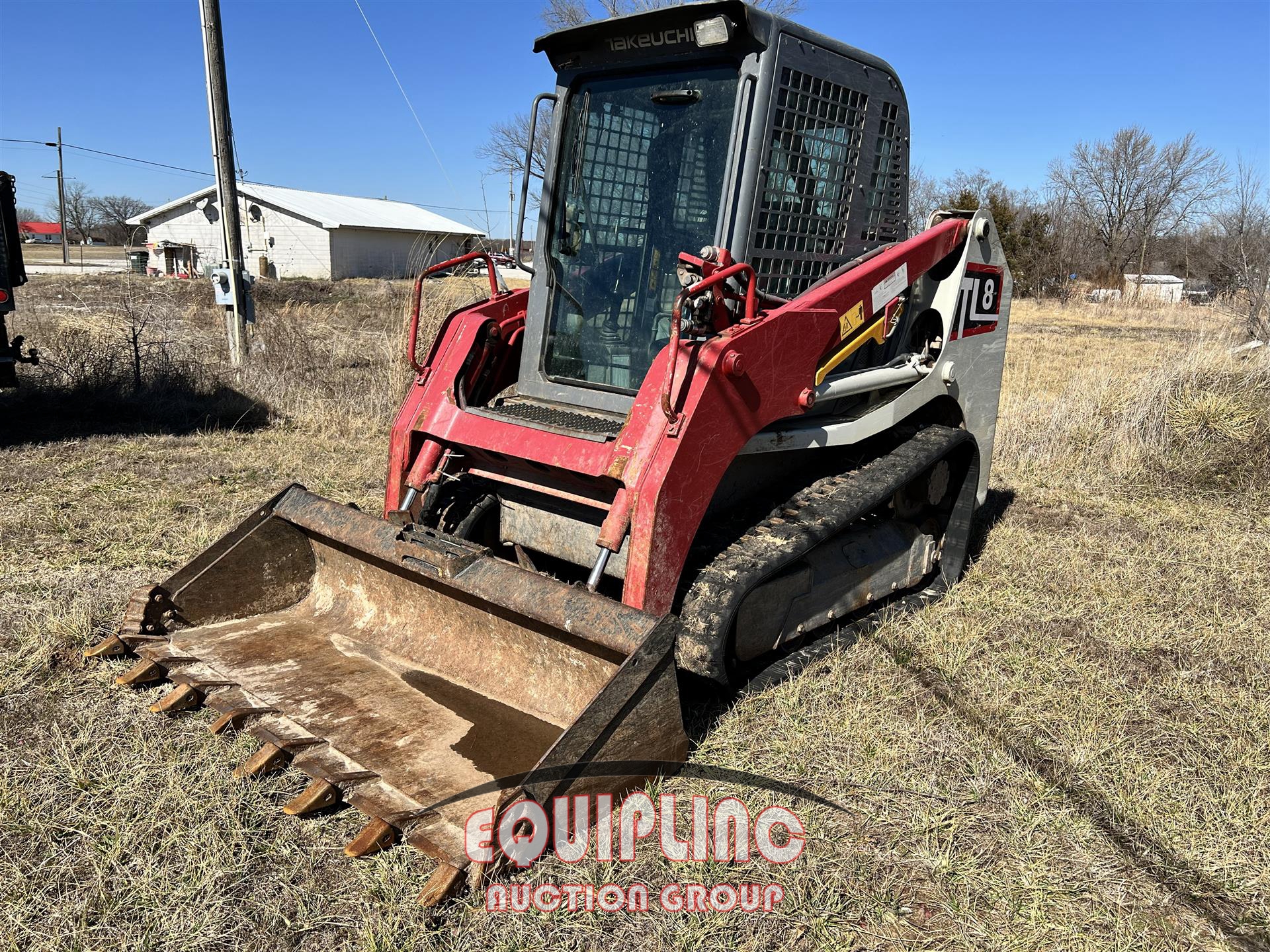 2018 TAKEUCHI TL8 SKID STEER (A59914)