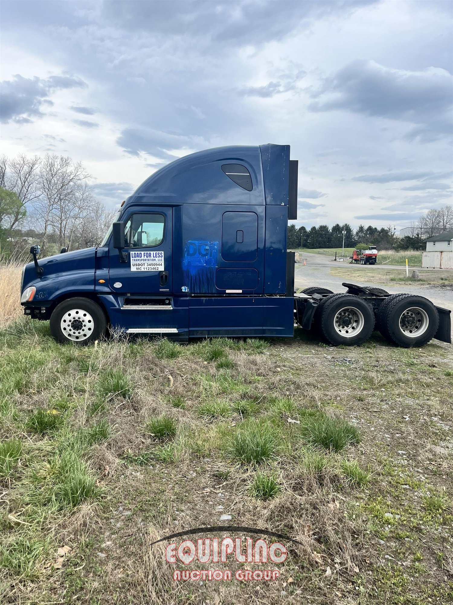 2016 FREIGHTLINER CASCADIA 6X4 T/A SLEEPER TRUCK TRACTOR (A69167)