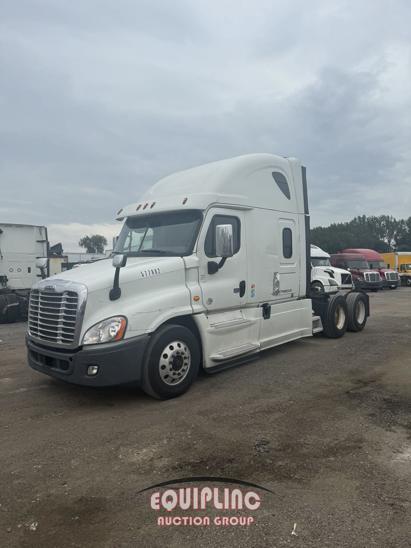 2017 FREIGHTLINER CASCADIA TANDEM AXLE SLEEPER (A56129)