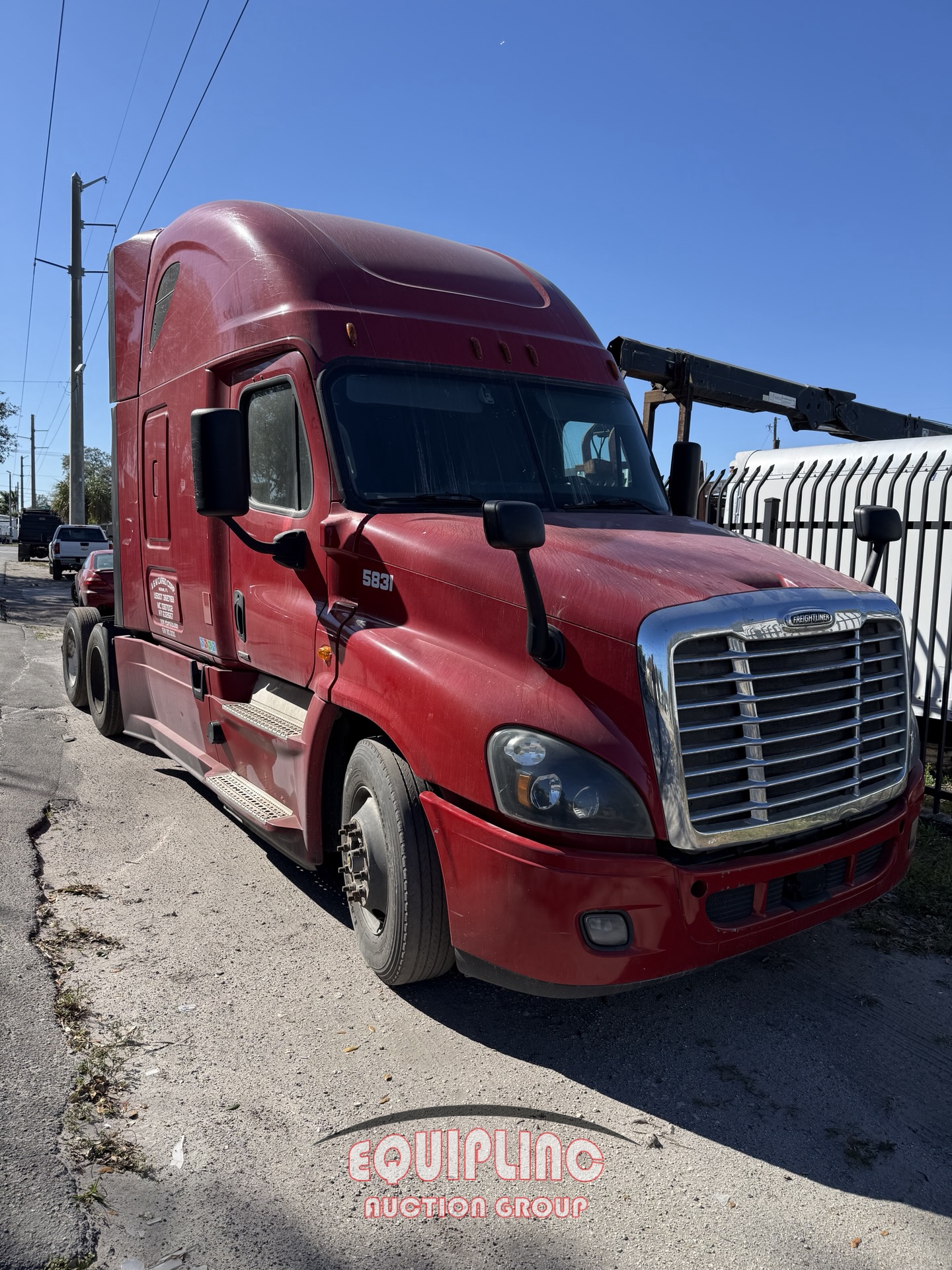 2017 FREIGHTLINER CASCADIA 6X4 TA SLEEPER TRUCK TRACTOR (A59914)