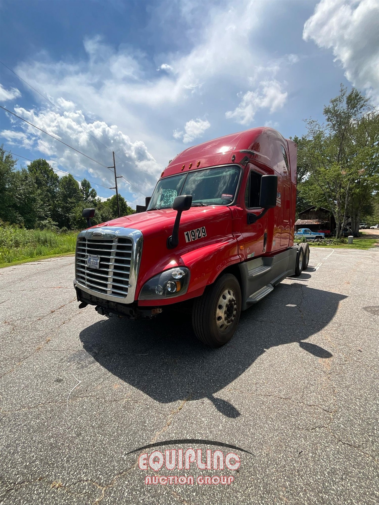 2018 FREIGHLTINER CASCADIA TANDEMA AXLE SLEEPER (A52141)