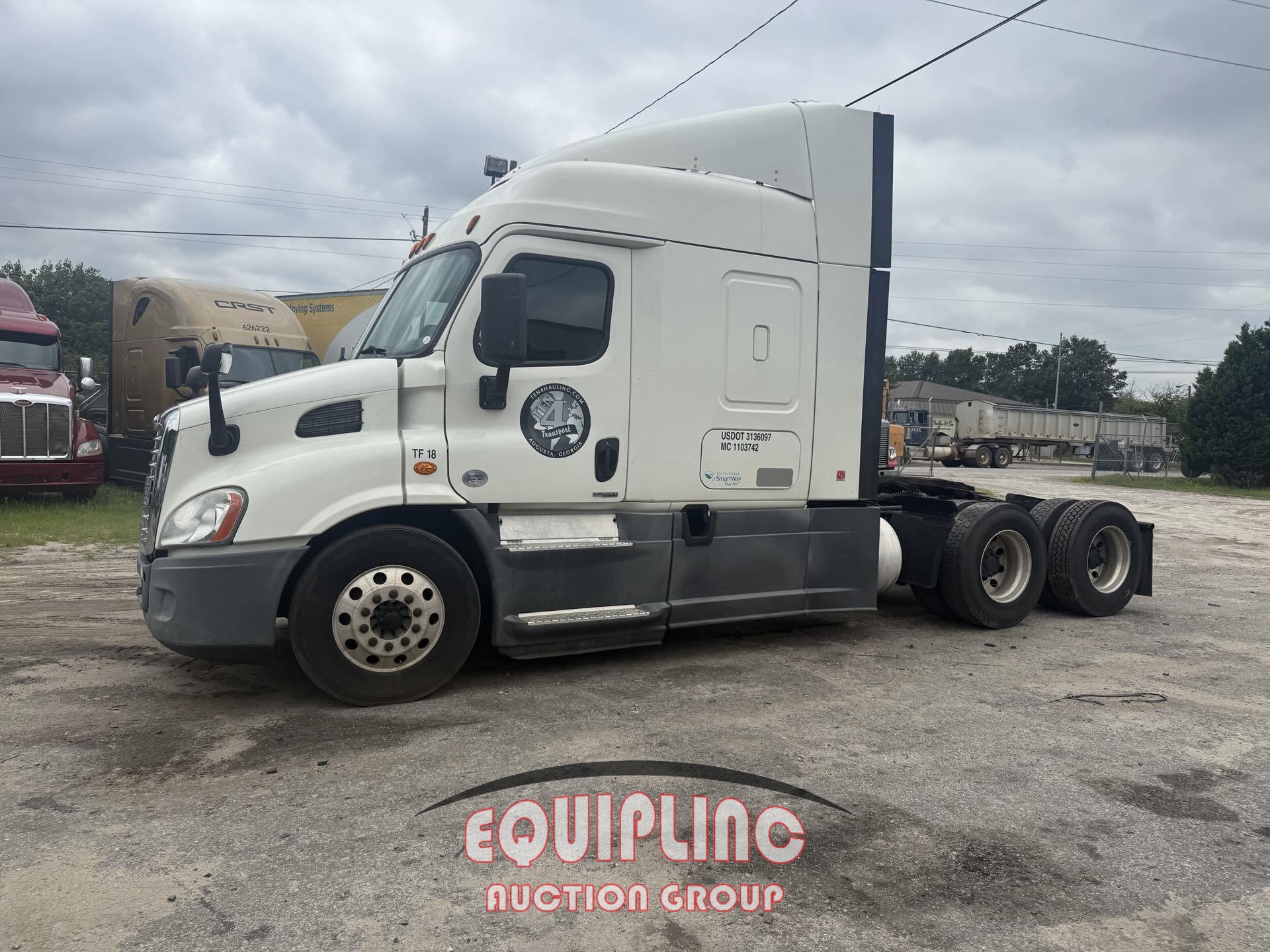 2018 FREIGHTLINER CASCADIA TANDEM AXLE SLEEPER (A51219)