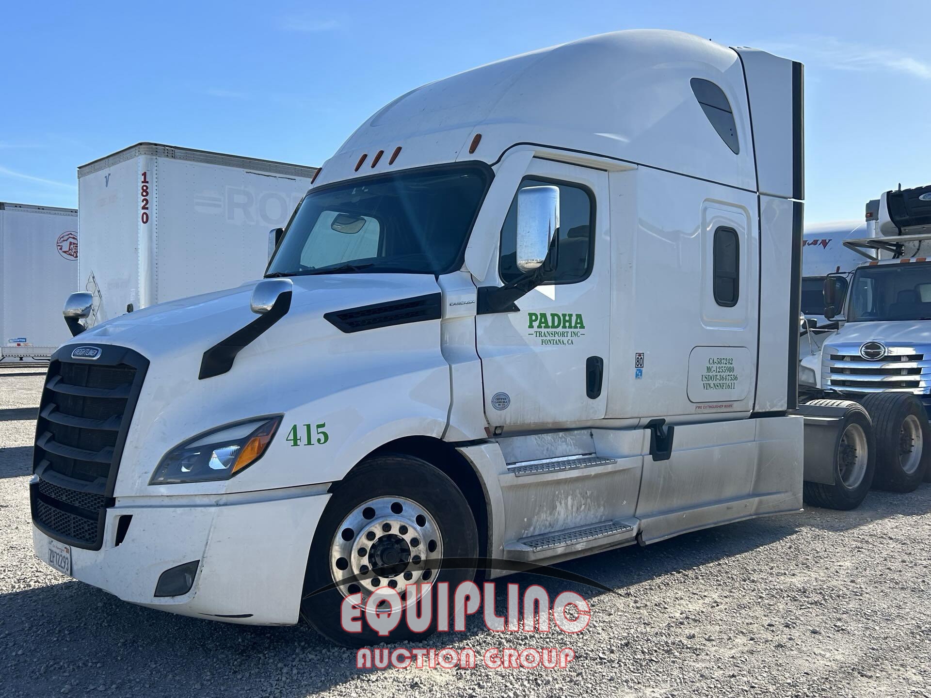 2022 FREIGHTLINER CASCADIA 6X4 T/A SLEEPER TRUCK TRACTOR (A69167)