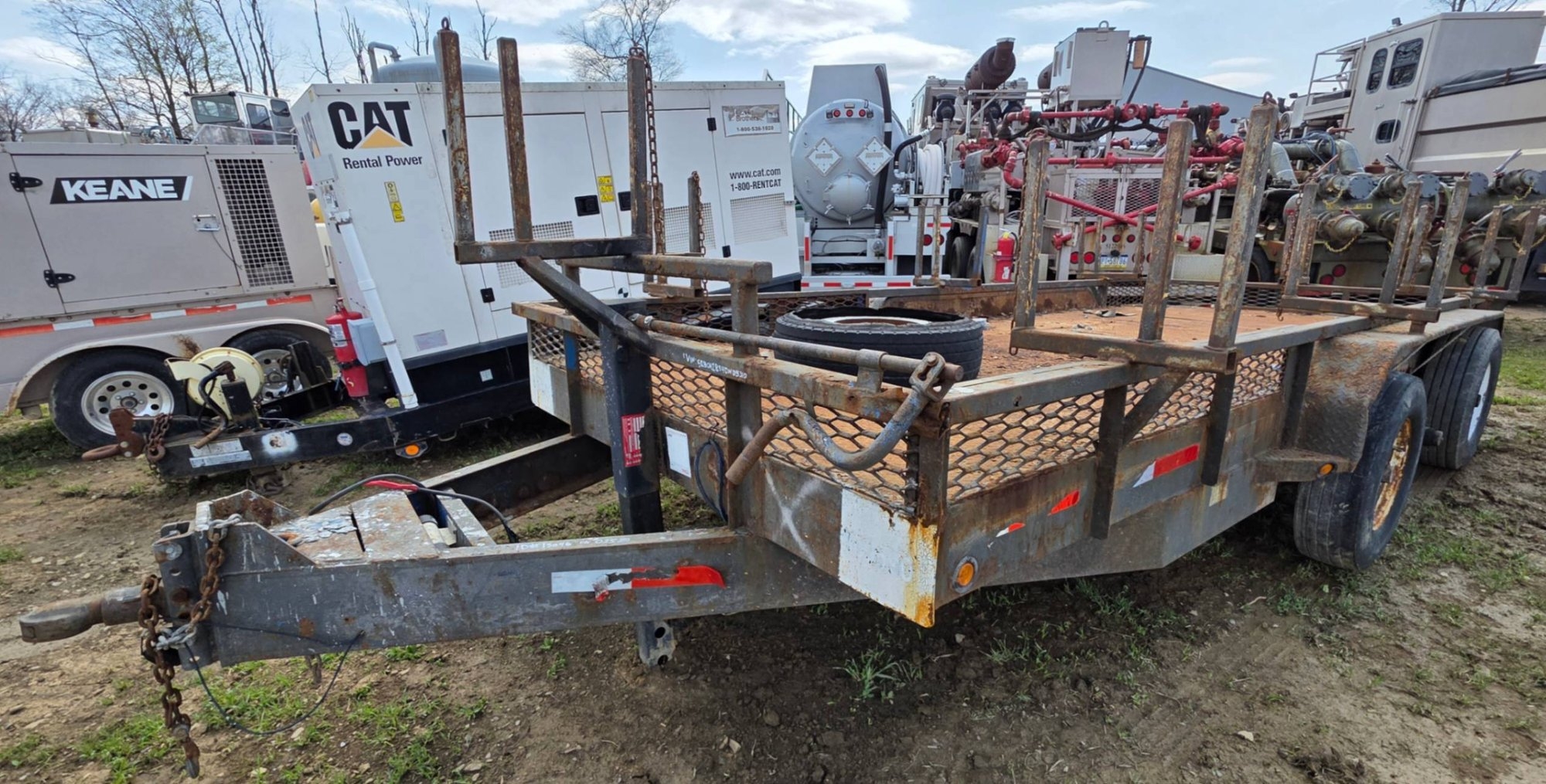 2013 MAXE BUMPER PULL TRAILER (A55745)