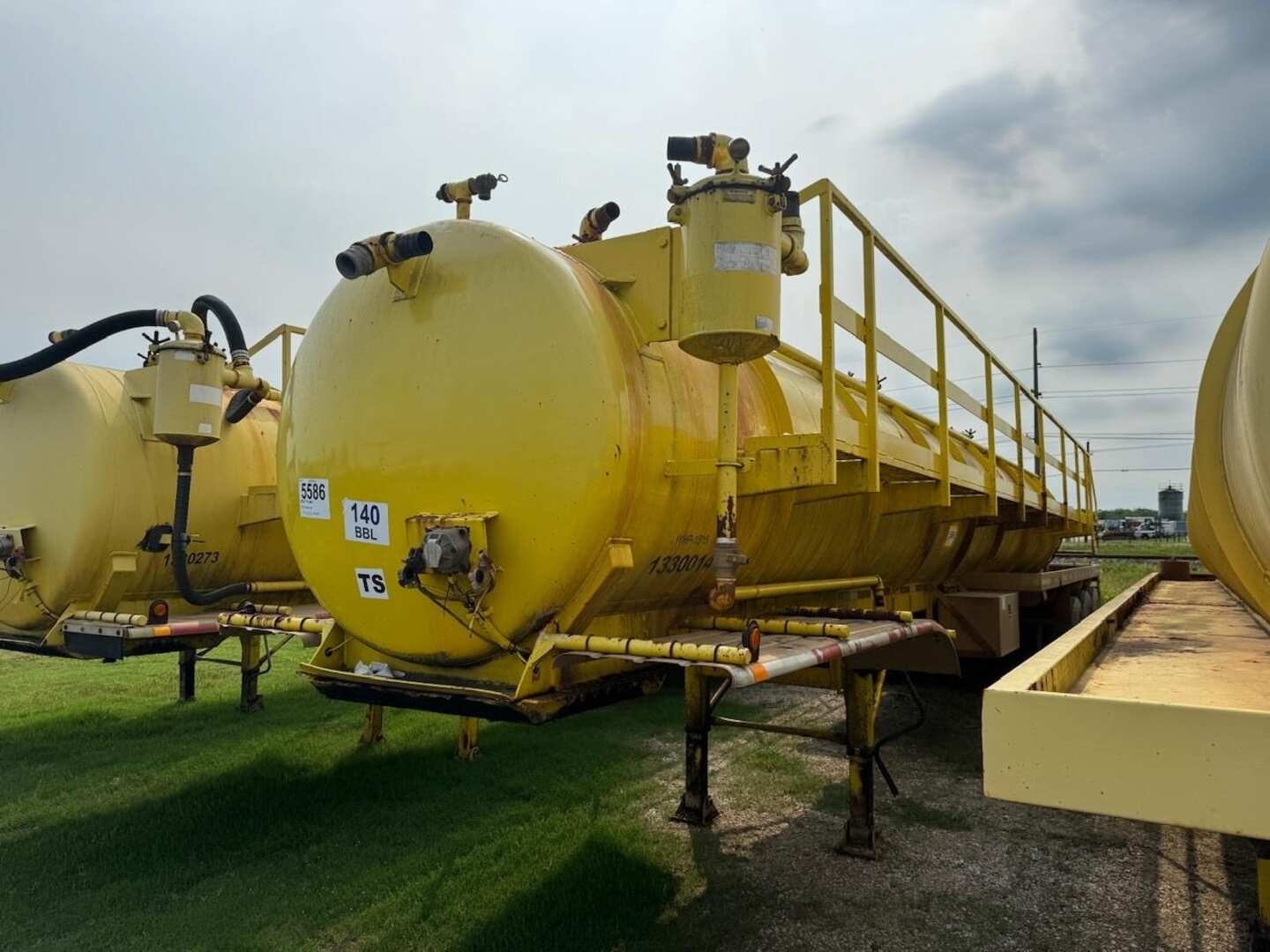 2010 TROXELL 140BBL TRI AXLE VACUUM TRAILER (A50854)