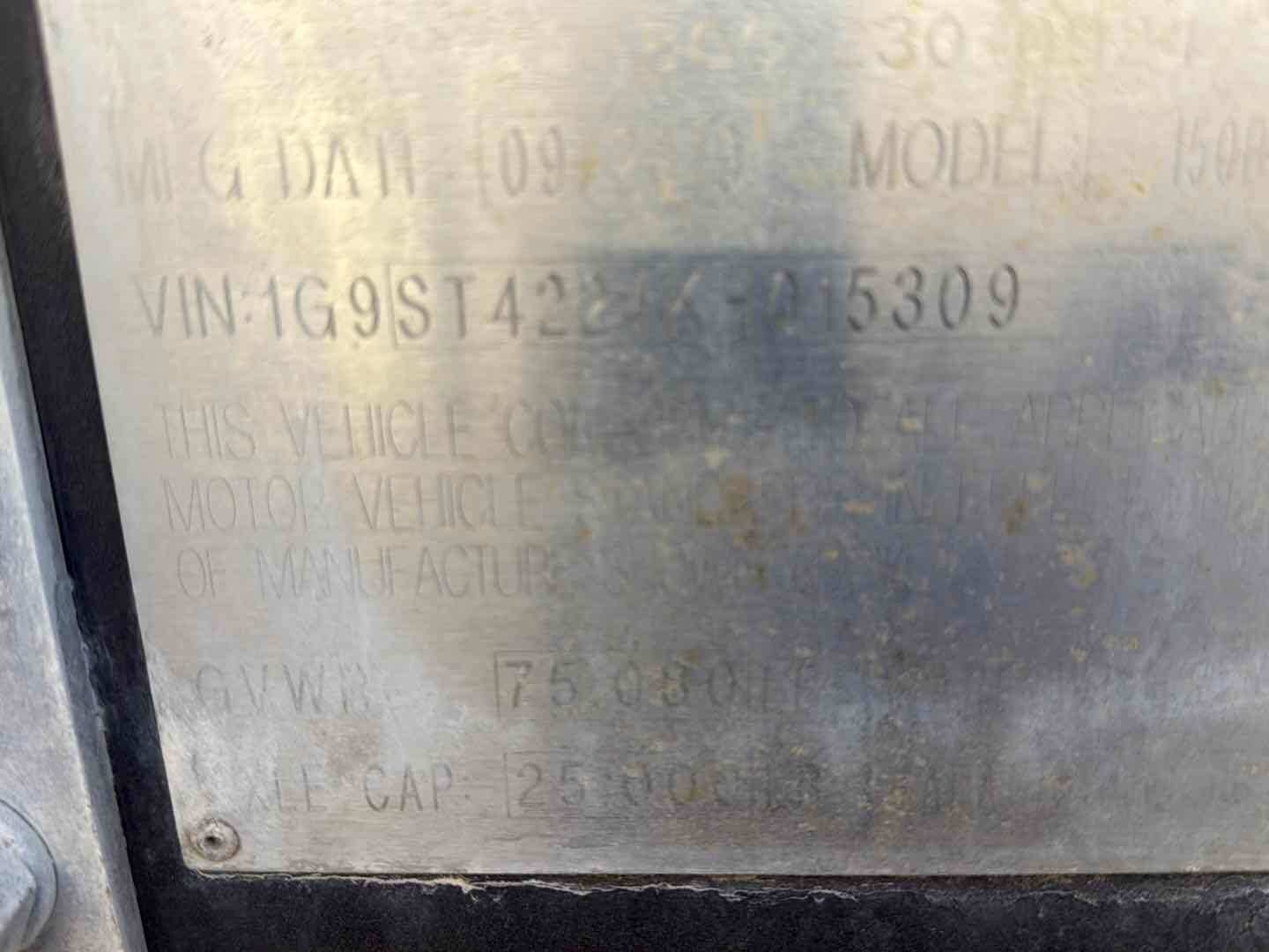 2019 GALYEAN EQUIPMENT CO. 150BBL STEEL (A58214)