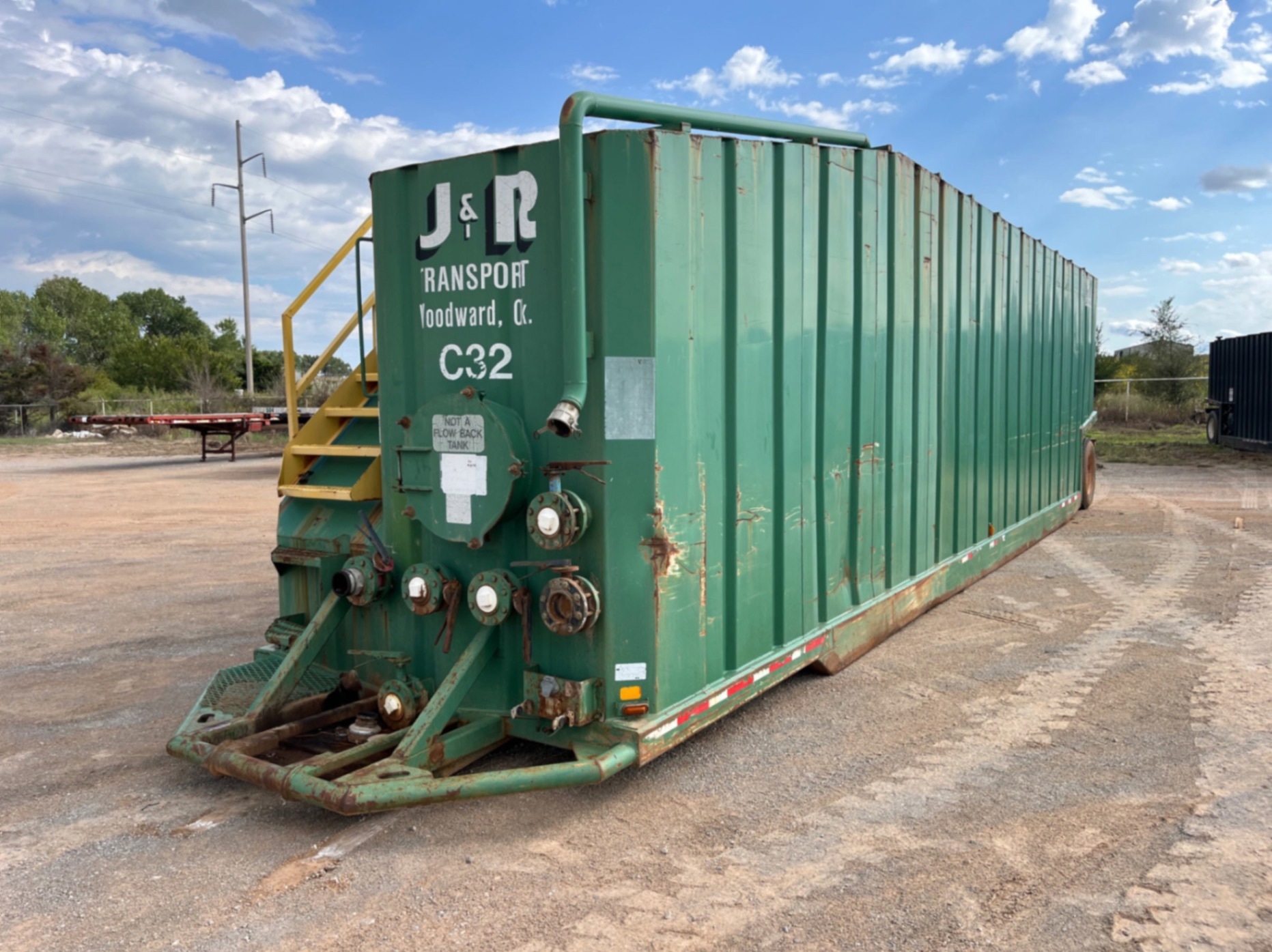 V.E. ENTERPRISES 500 BBL FRAC TANK (A58214)
