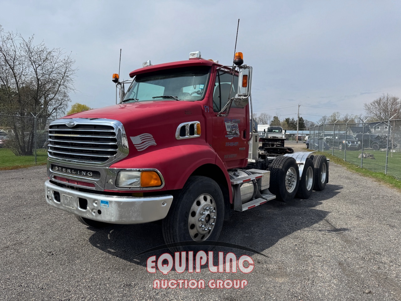 2008 STERLING L9500 TRI AXLE DAY CAB (A50046)