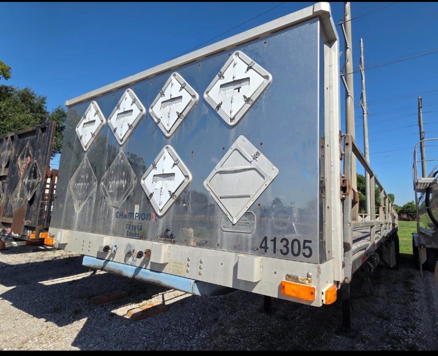 2003 TRANSCRAFT 45FT. FLATBED TRAILER (A55745)