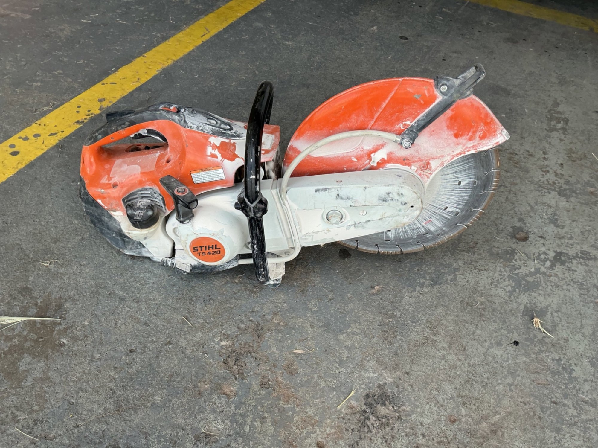 STIHL TS420 CUTQUICK SAW (A50854)