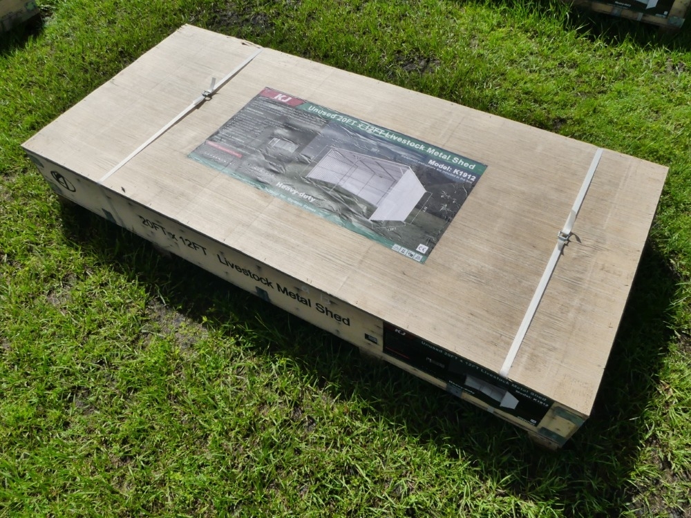 20'x12' Livestock Metal Shed (A53316)