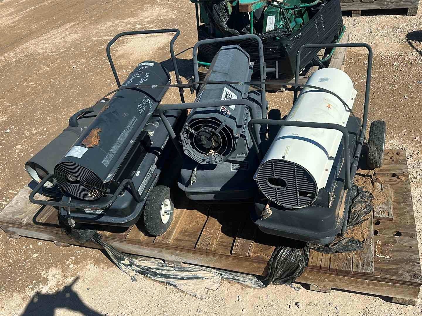 PALLET OF (3) HEATERS (A55745)