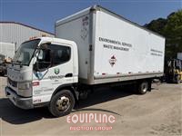 2013 MITSUBISHI FE 4X2 S/A 20FT BOX TRUCK (A67147)