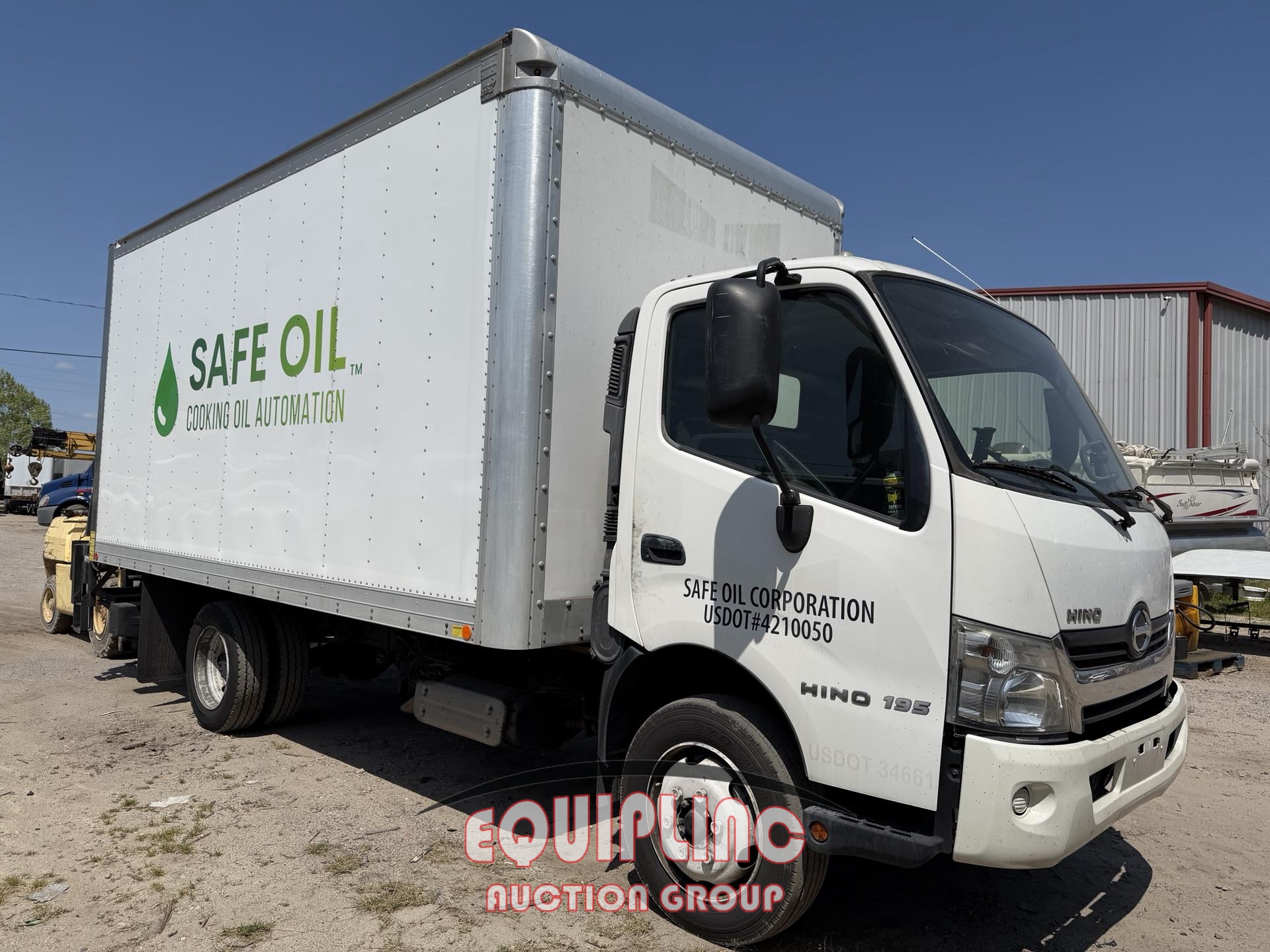 2017 HINO 195 4X2 S/A  16FT BOX TRUCK (A69167)