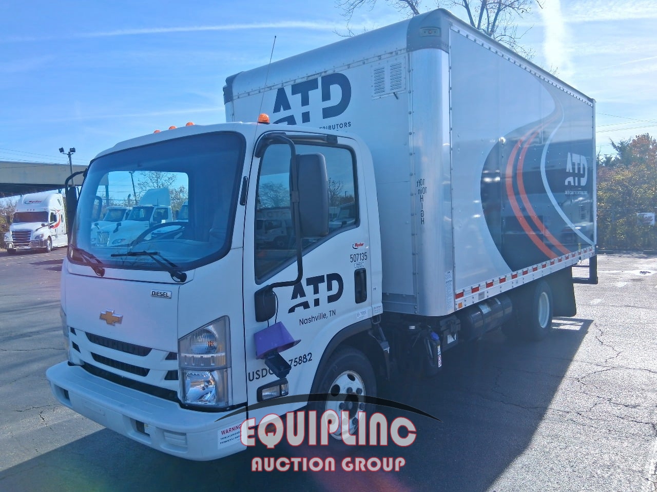 2021 CHEVROLET LCF 4500 16FT BOX TRUCK (A59905)