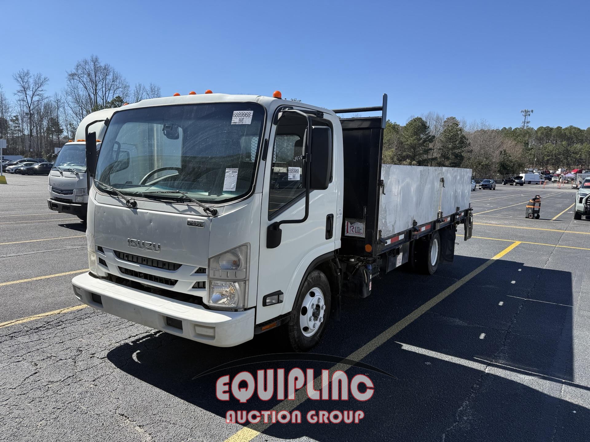 2019 ISUZU NPR 4X2 S/A 18FT FLATBED (A59912)