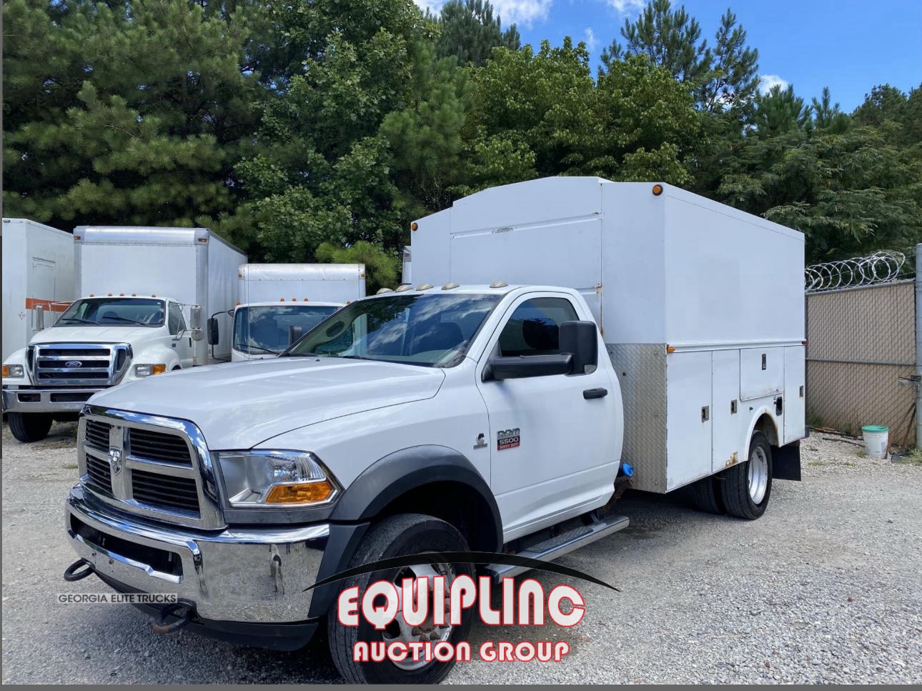 2012 DODGE RAM 5500 HD SERVICE BODY (A45678)