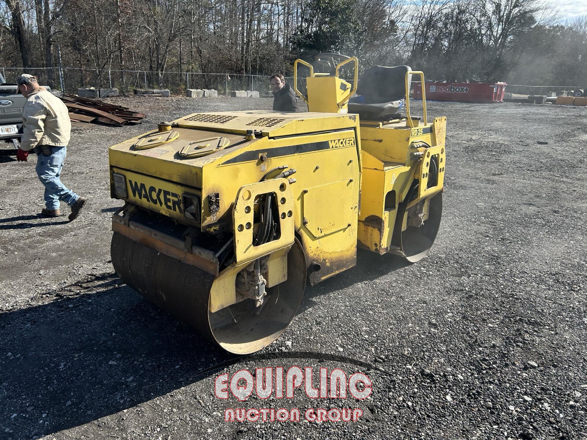 2002 WACKER RD25 ROLLER (A51222)