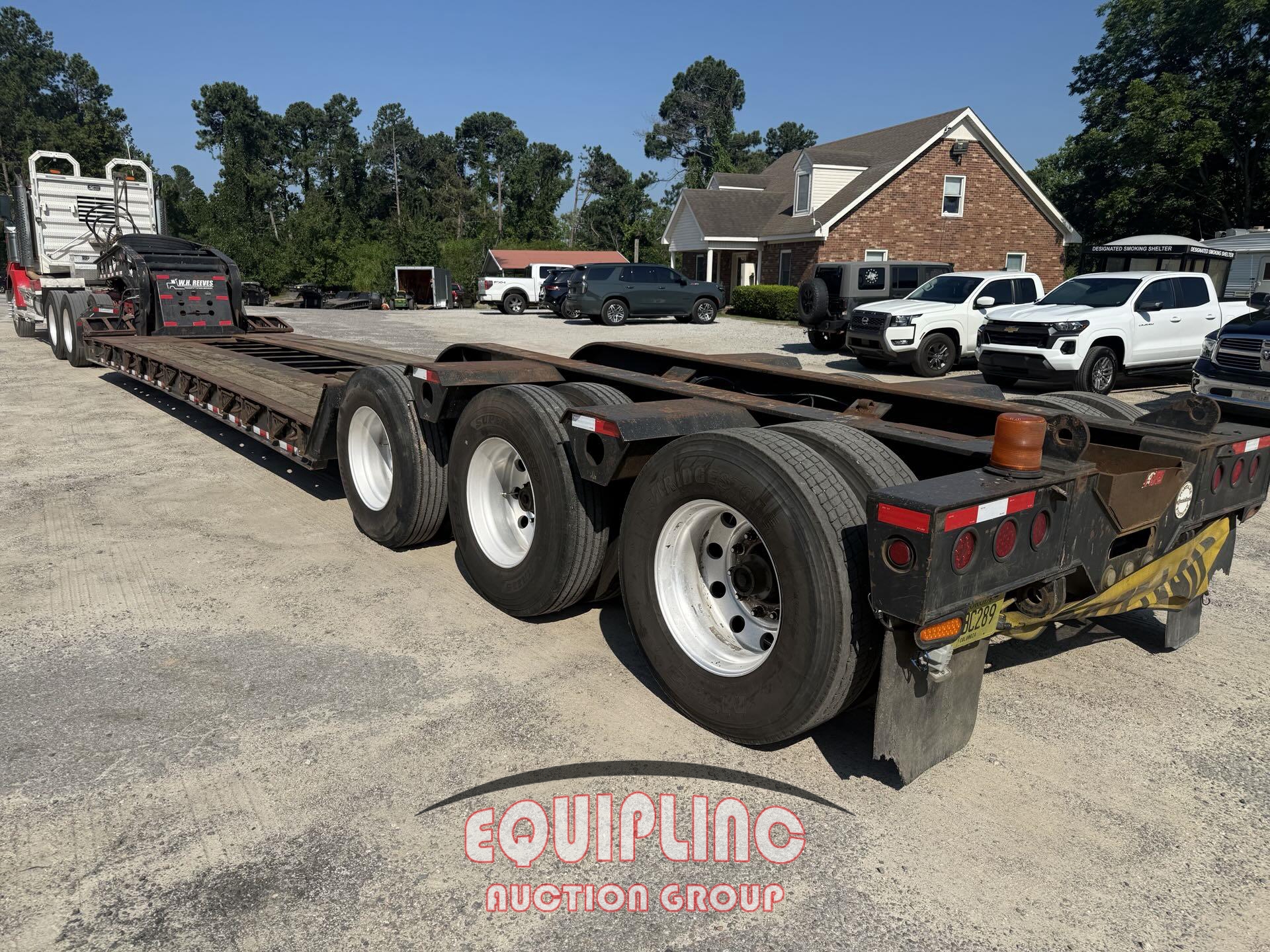 2003 FONTAINE TL50-NGB TRI AXLE RGN TRAILER (A51222)