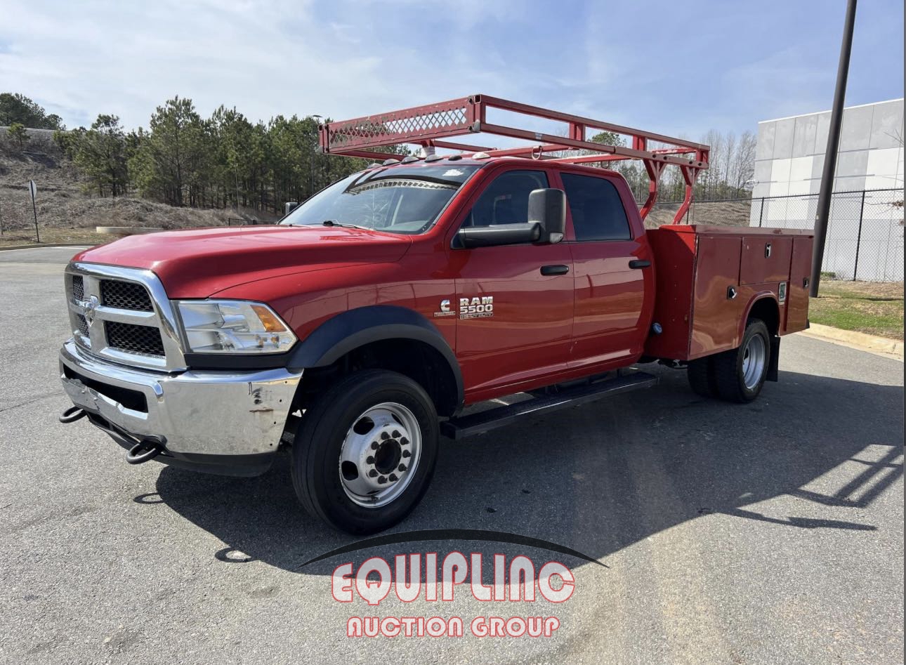 2017 RAM 5500HD CREW CAB UTILITY TRUCK (A50505)