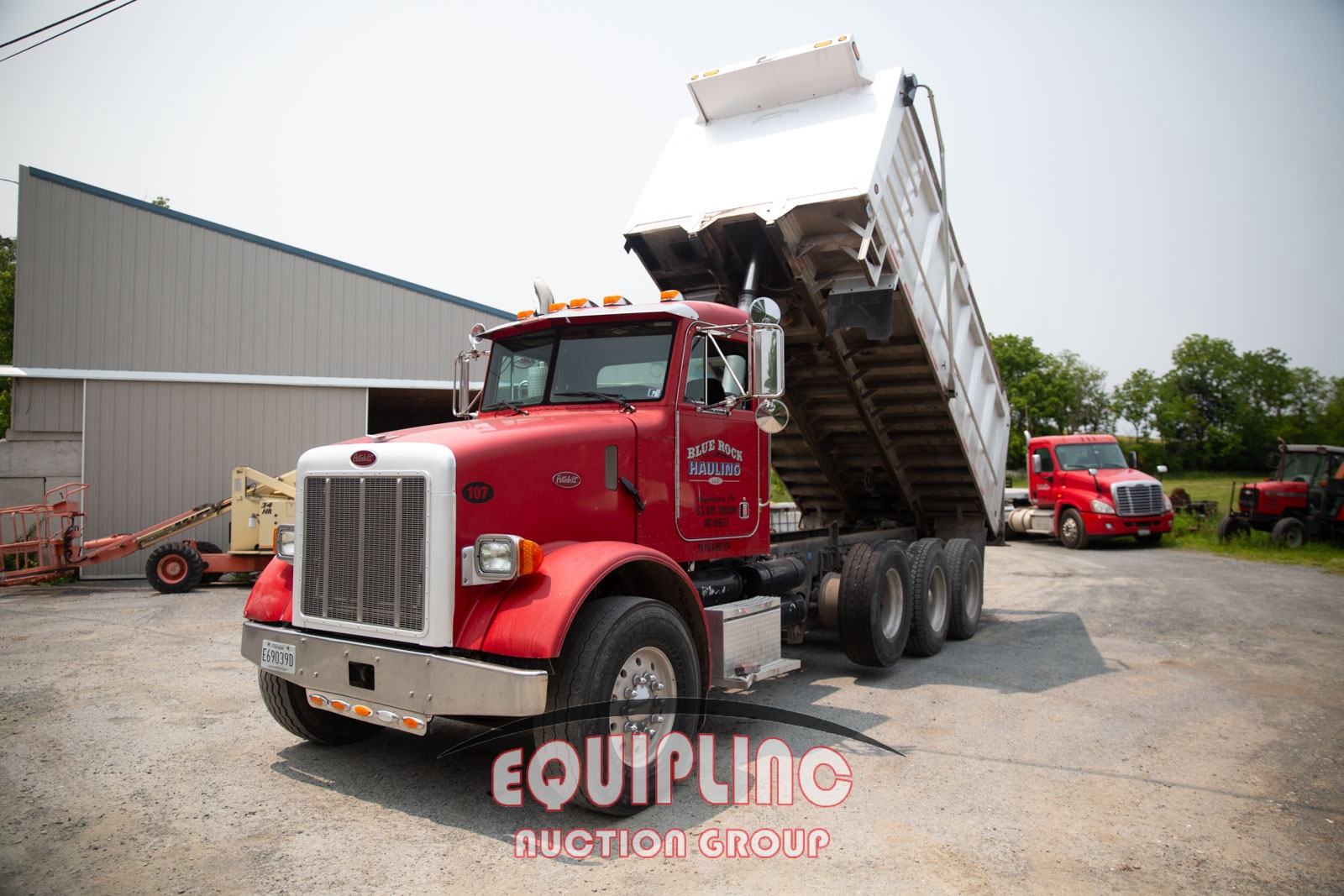 2005 PETERBILT 357 TRI AXLE DUMP TRUCK (A45678)